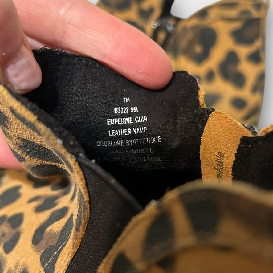 Blondo NEW Waterproof Hidden Wedge Suede Sneaker Boots Leopard 7 NW Size US 7 / IT 37 - 4 Thumbnail