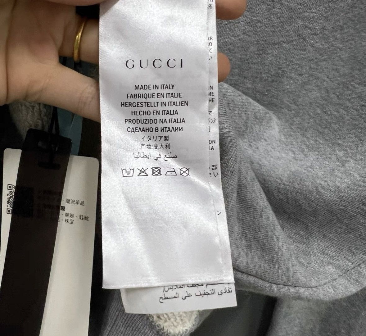 Gucci Gucci Belt letter embroidered hoodie 2504-Nextarrow Size US M / EU 48-50 / 2 - 4 Thumbnail