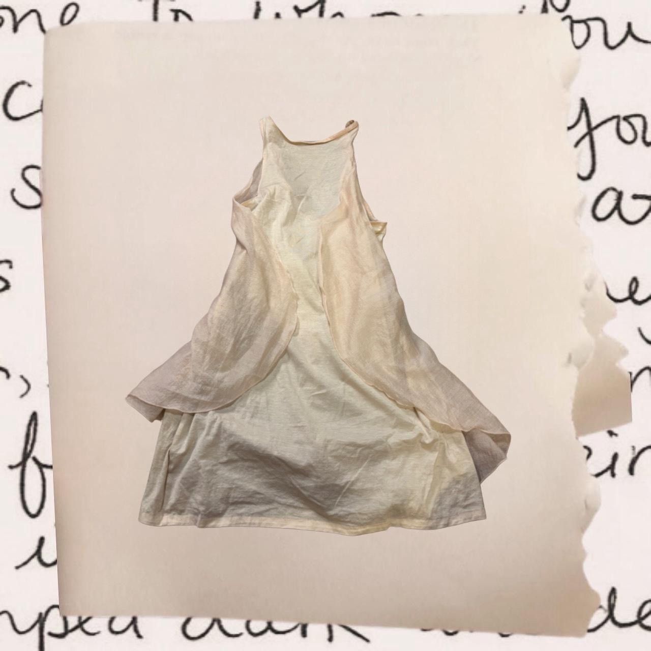 Vanessa Bruno sleeveless blouse with semi sheer layers Size XS / US 0-2 / IT 36-38 - 3 Thumbnail