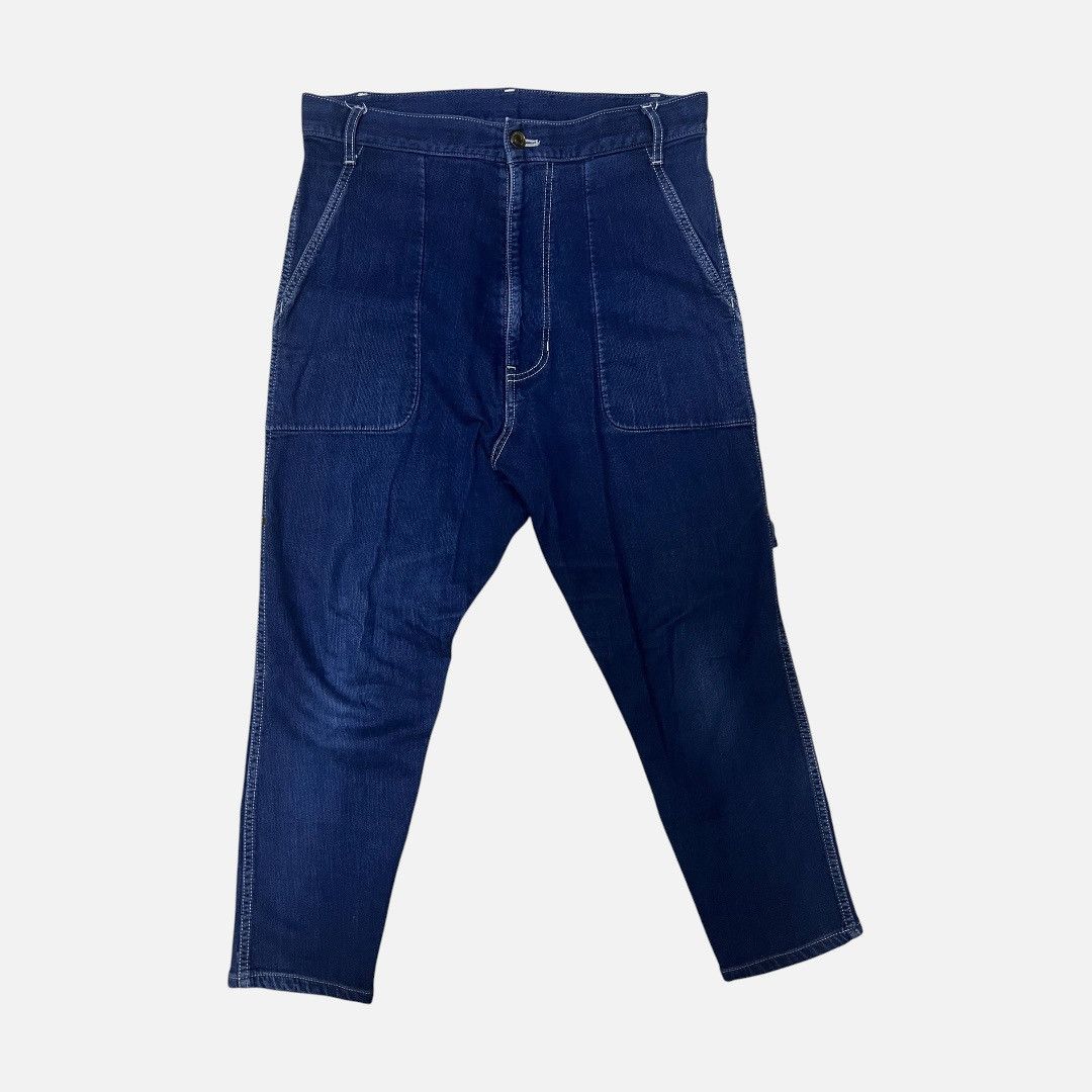 Issey Miyake VINTAGE Mercibeaucoup by Issey Miyake Archival Indigo Jeans Size US 32 / EU 48 - 2 Thumbnail