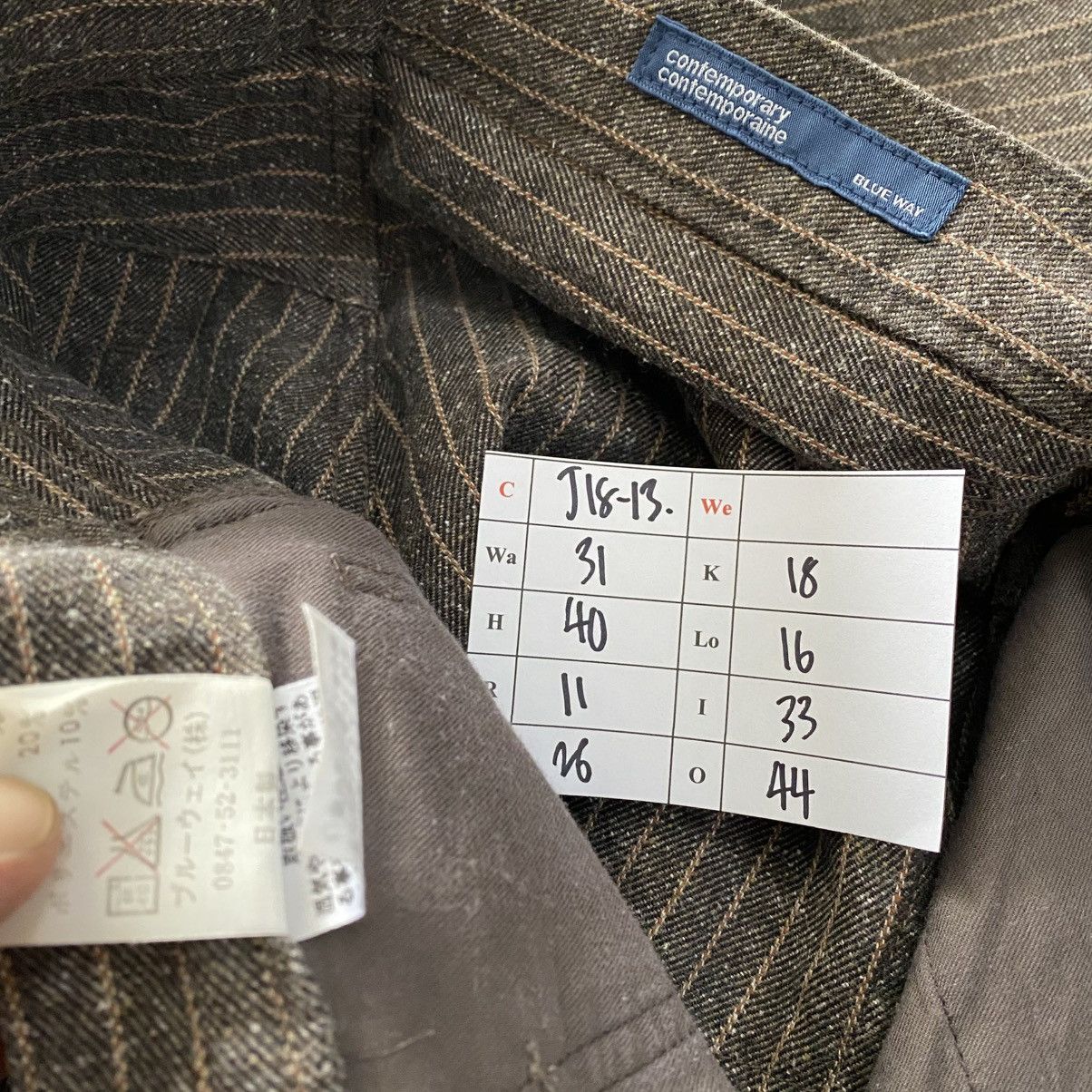If Six Was Nine × Japanese Brand Vintage Japanese Brand Blueway Herringbone w31 Size US 31 - 9 Thumbnail