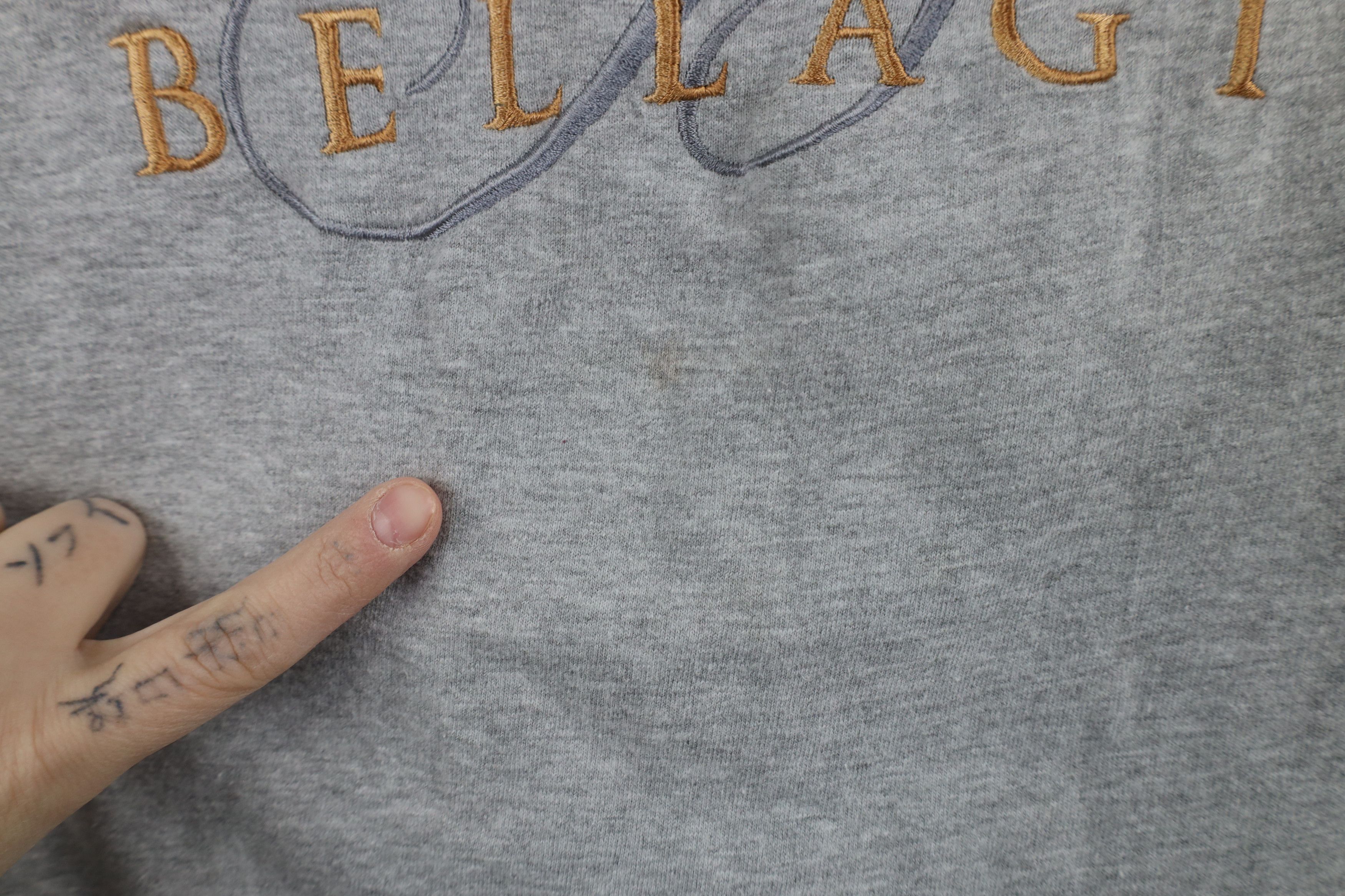 Vintage Vintage 90s Streetwear Bellagio Casino T-Shirt Gray USA Size M / US 6-8 / IT 42-44 - 5 Thumbnail