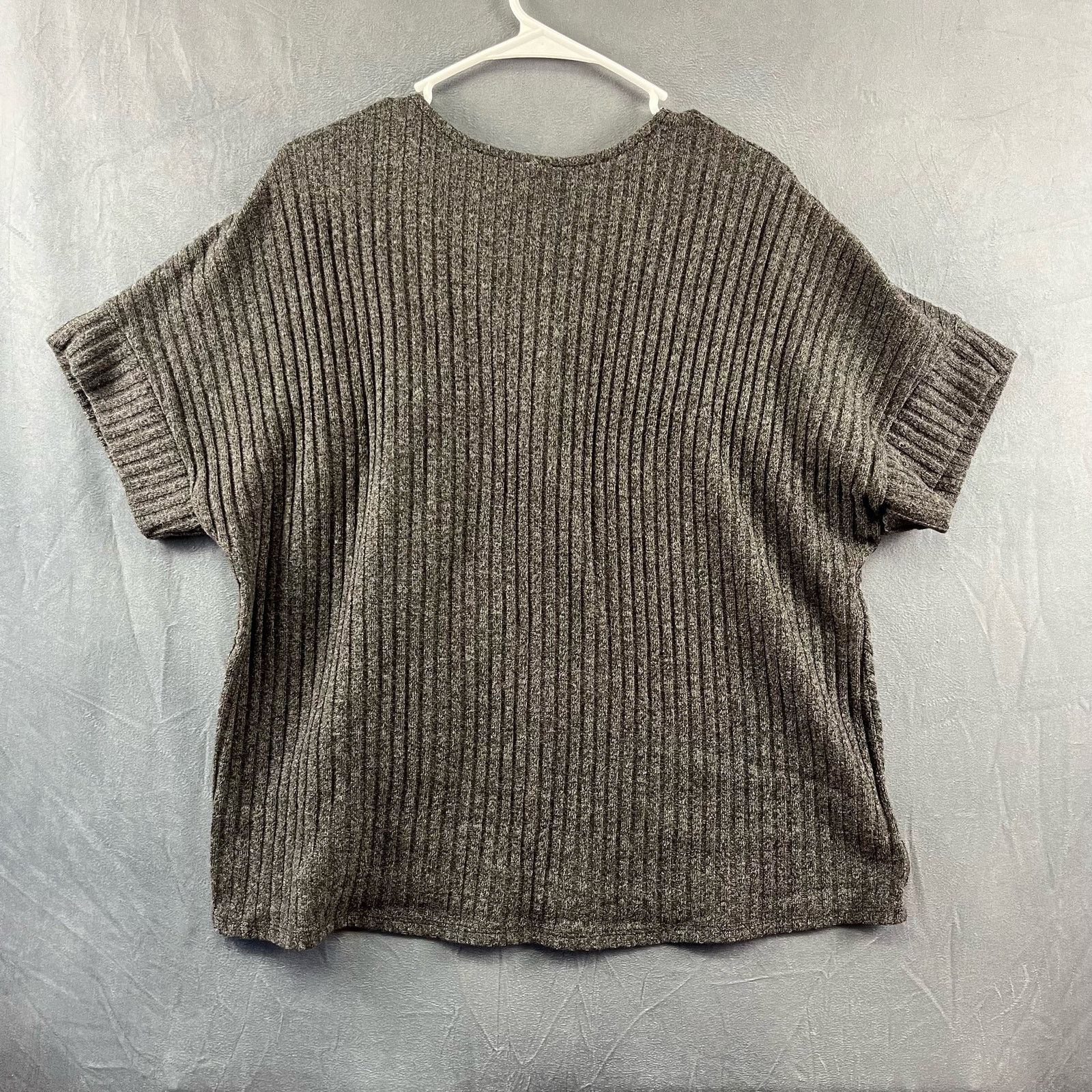 Other Per Seption Women Plus Size 2X Quarter Zip Ribbed Blouse Size XXL / US 16-18 / IT 52-54 - 10 Thumbnail