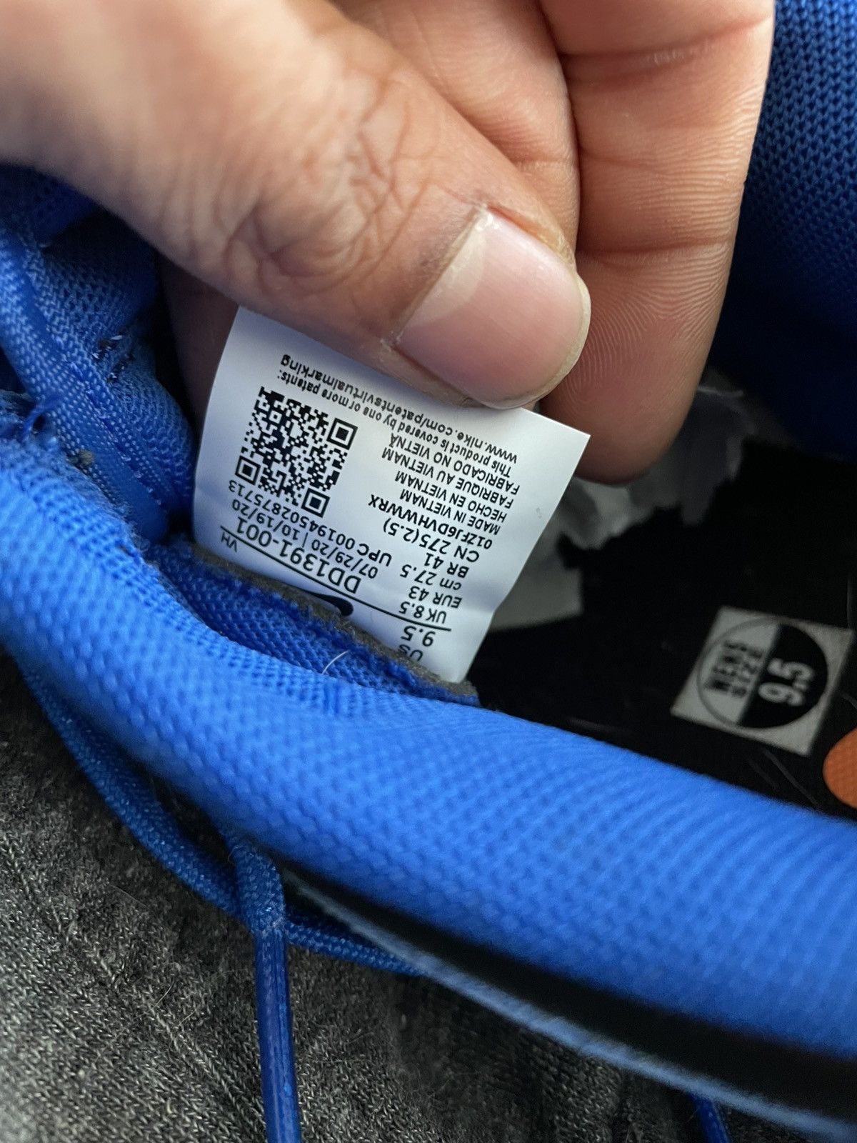 Nike Nike Dunk Low Cobalt Size US 9.5 / EU 42-43 - 12 Thumbnail