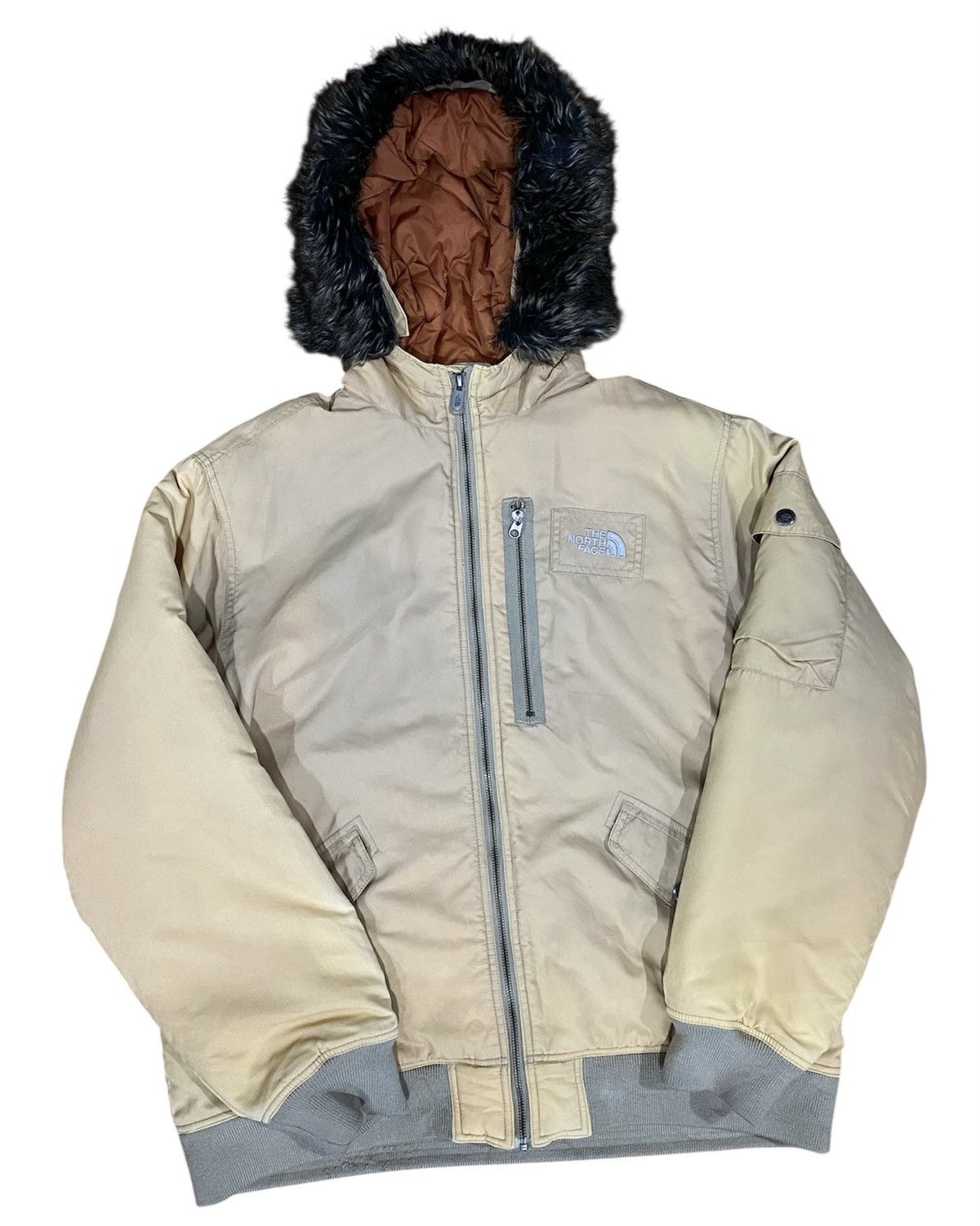 The North Face The North Face Artic Military Bomber Jacket Fur Hoodie Size US L / EU 52-54 / 3 - 1 Thumbnail