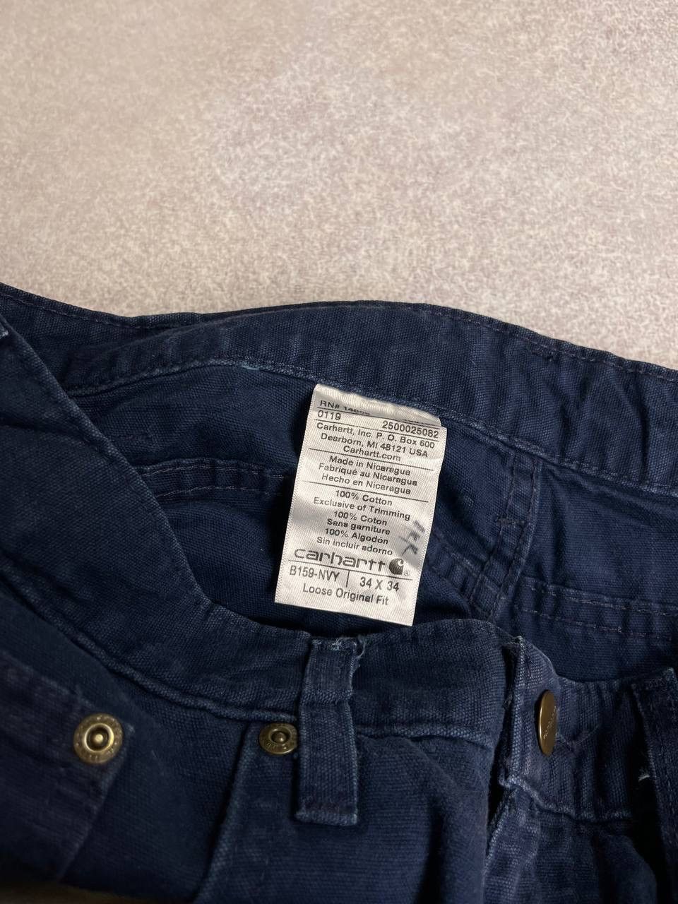 Carhartt × Vintage VINTAGE CARHARTT BAGGY WORKWEAR CARGO PANTS Y2K 34 Size US 34 / EU 50 - 7 Thumbnail