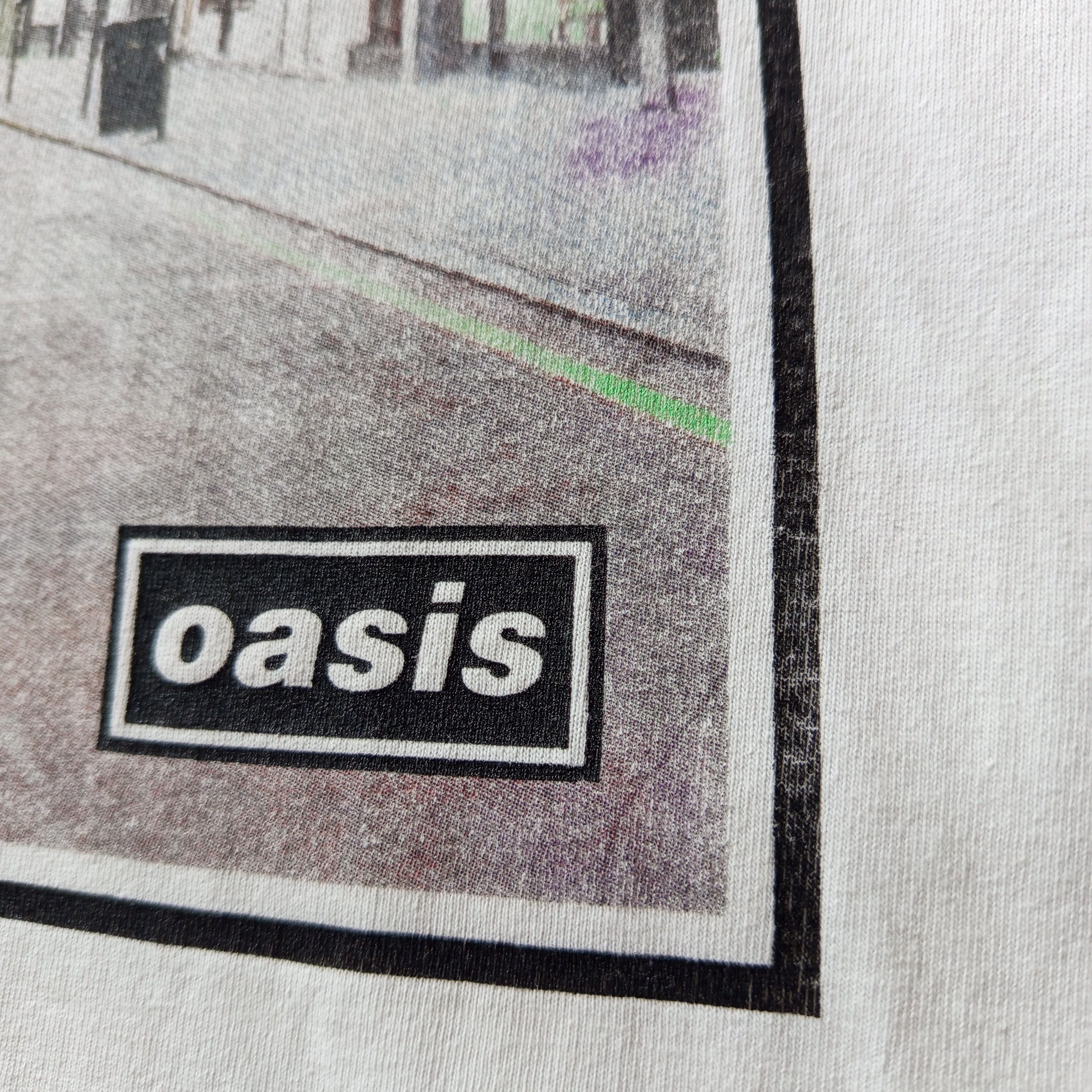 Band Tees Oasis UK tour T shirt Europe tee Size US XL / EU 56 / 4 - 5 Thumbnail
