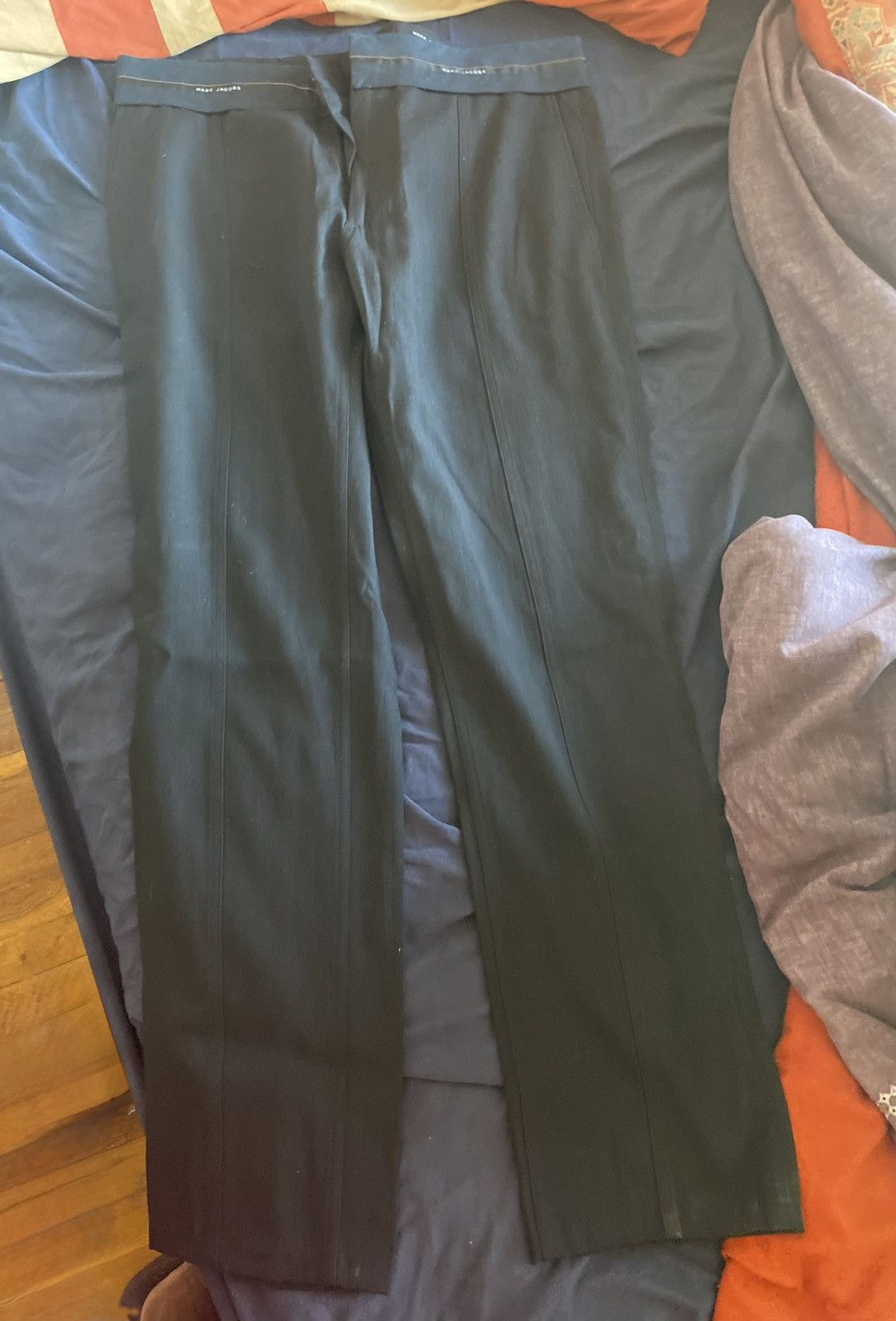 Marc Jacobs Marc Jacobs Black Dress Trousers (IT 52 / US 36, Size US 36 / EU 52 - 1 Thumbnail