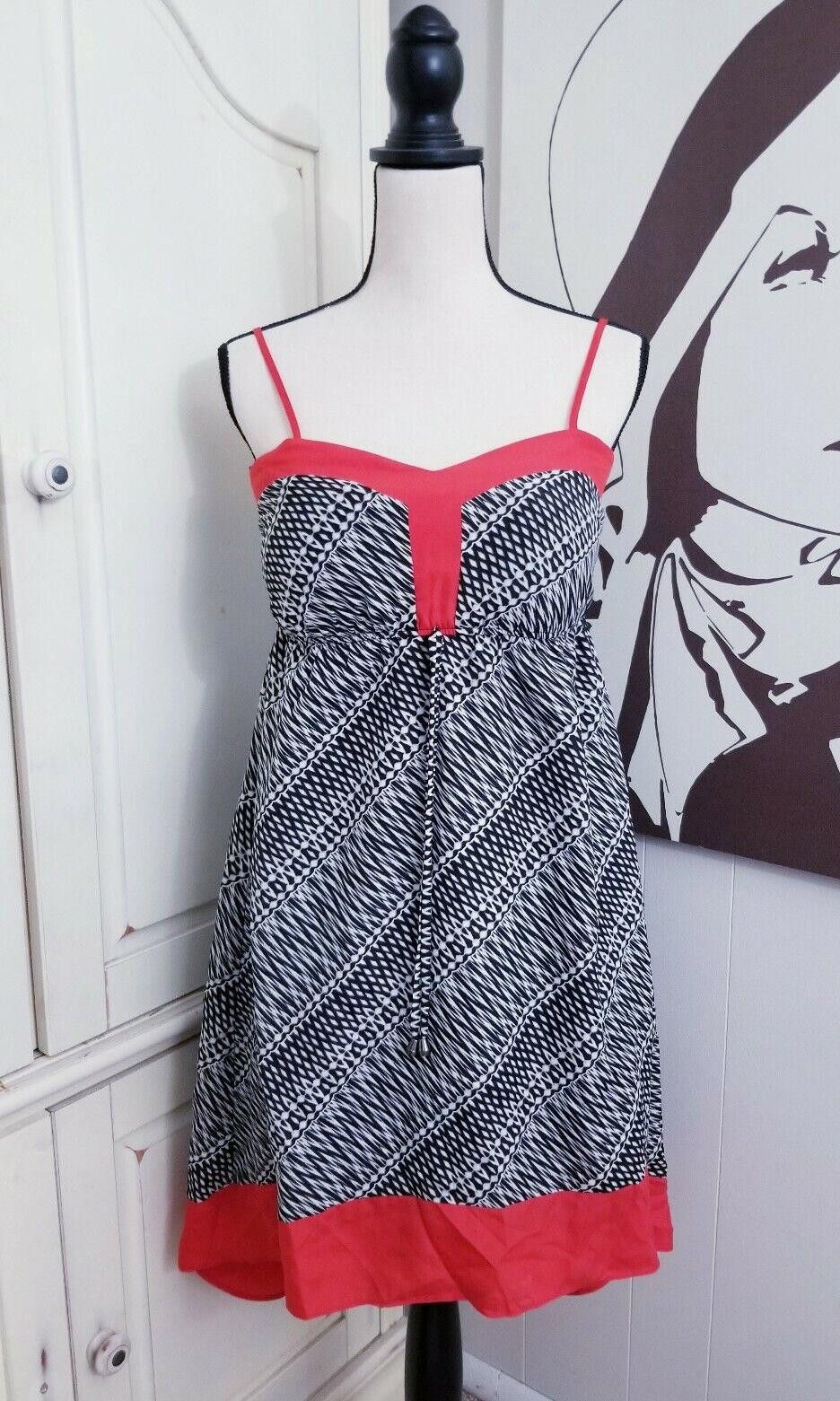 Designer Maurices Dress Medium High Low Sweetheart dress Black Red Size M / US 6-8 / IT 42-44 - 1 Thumbnail