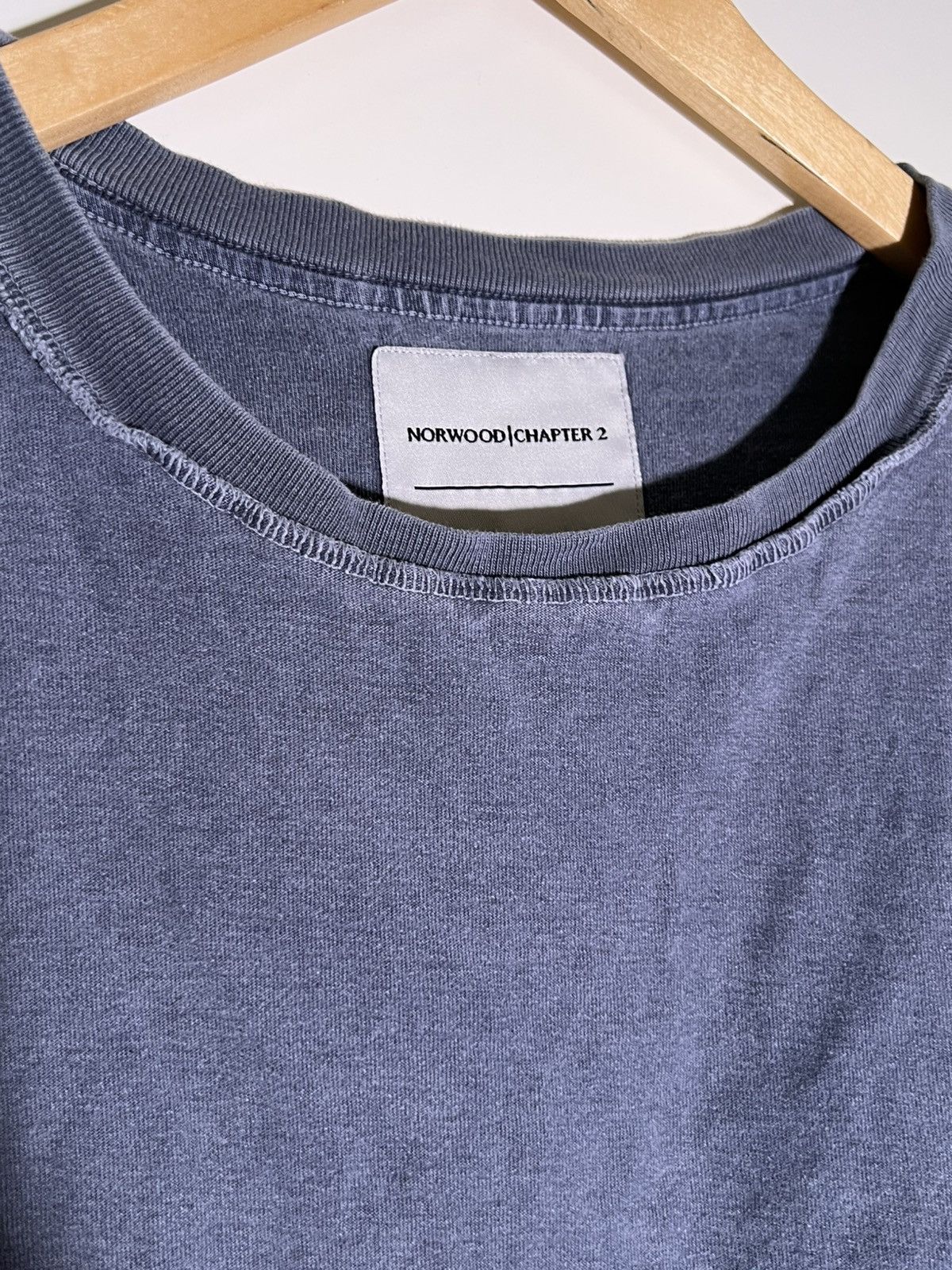 Other Norwood Chapter 2 Distressed Inside Out Grey Blue Tee Shirt Size US XL / EU 56 / 4 - 6 Thumbnail