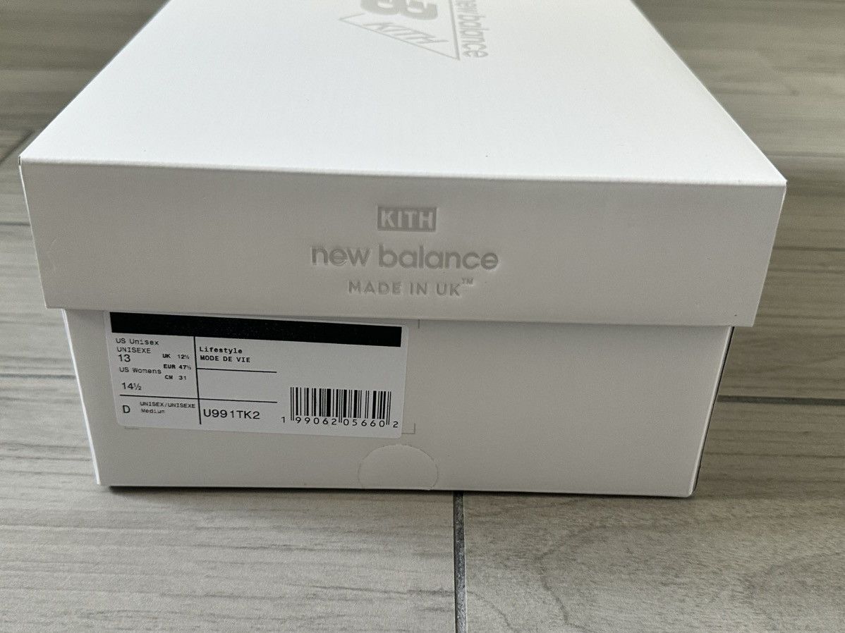 Kith × New Balance New Balance 991v2 MiUK Kith Moonrock size 13 Size US 13 / EU 46 - 10 Thumbnail
