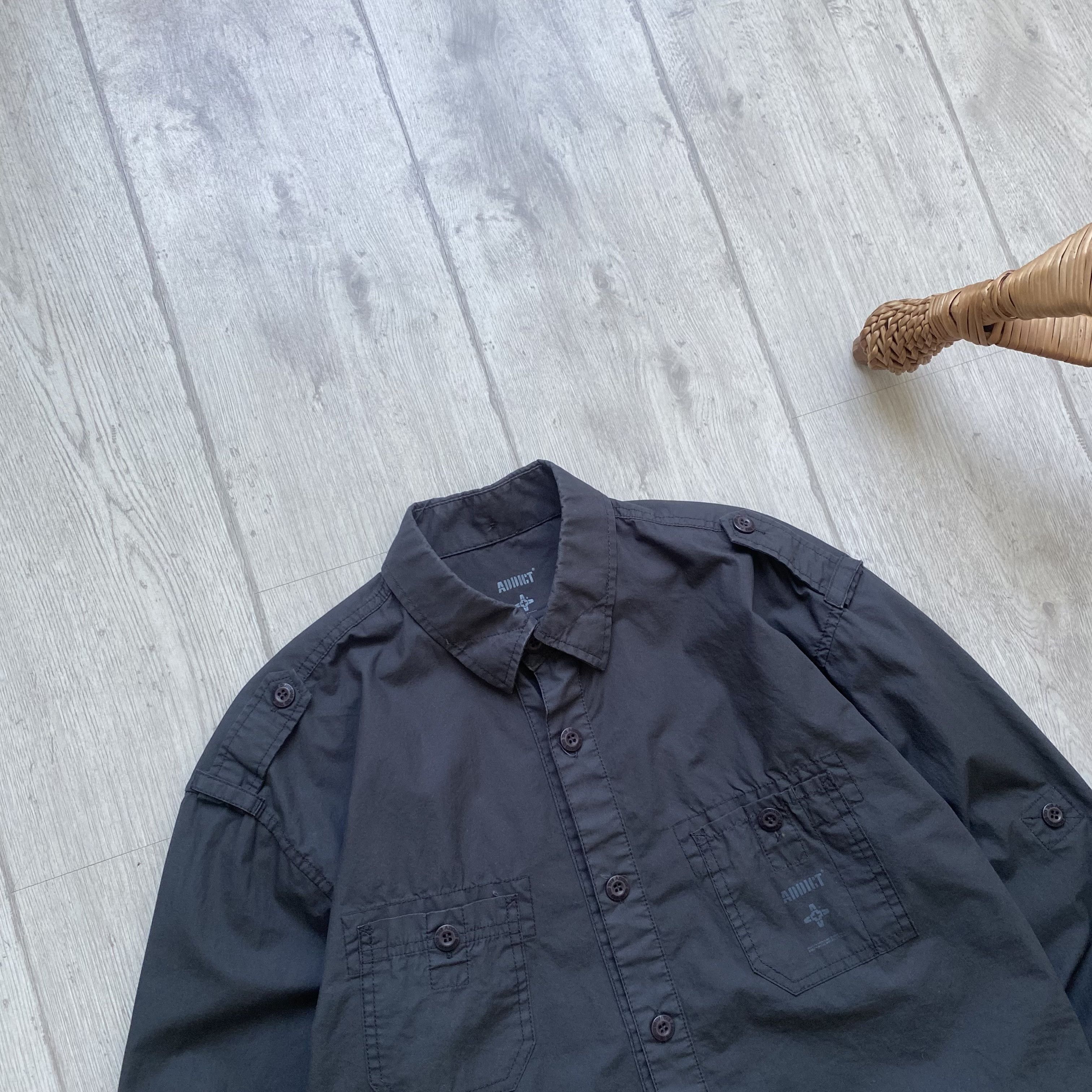 ADDICT Vintage ADDICT Casual military style shirt Diesel style Size US M / EU 48-50 / 2 - 3 Thumbnail