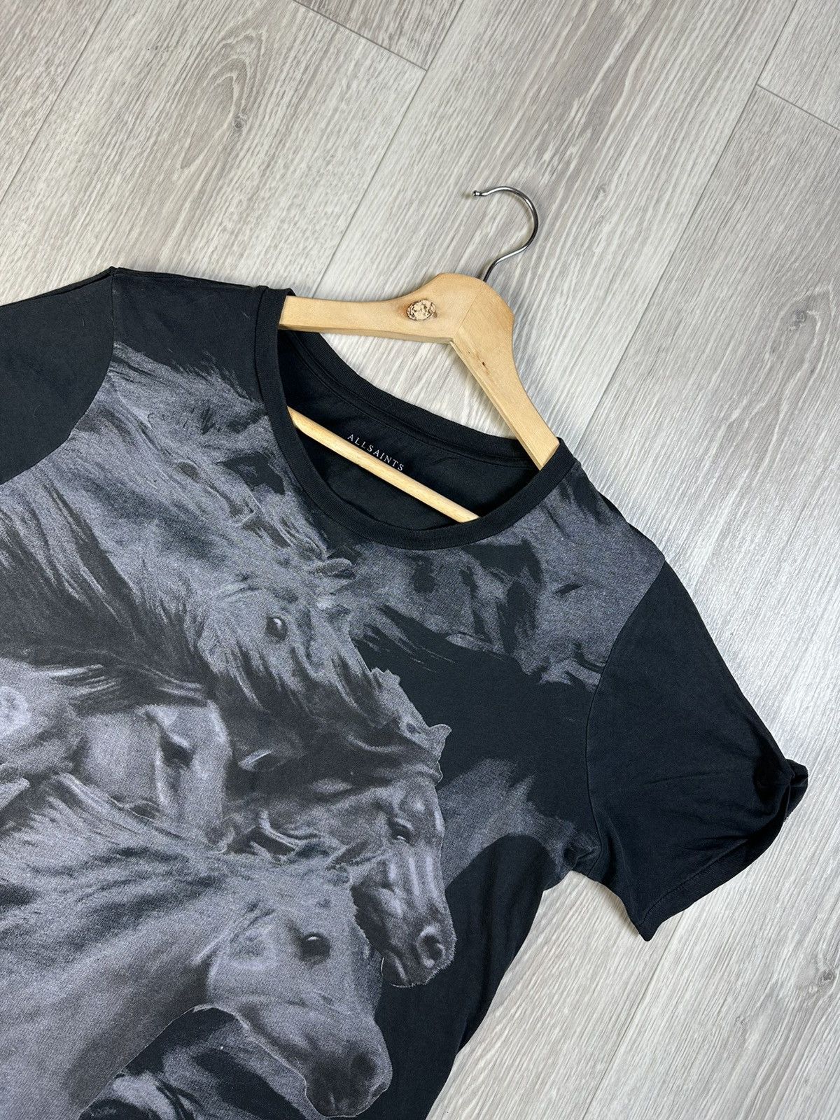 Allsaints × Vintage Allsaints vintage T-Shirt Horse Print Size L Women’s Size L / US 10 / IT 46 - 2 Thumbnail