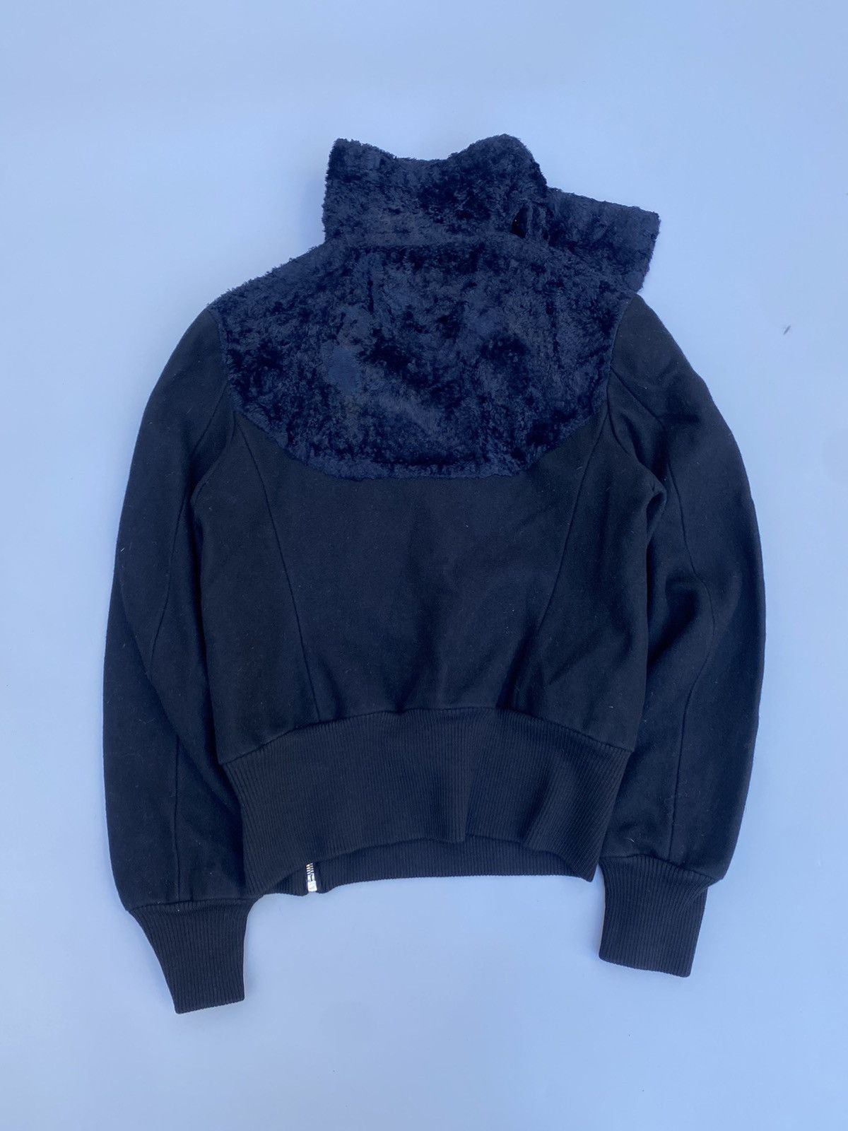 Costume National Fall 2000- Spiral Zip Wool/Nylon Blend Jacket Size S / US 4 / IT 40 - 17 Thumbnail
