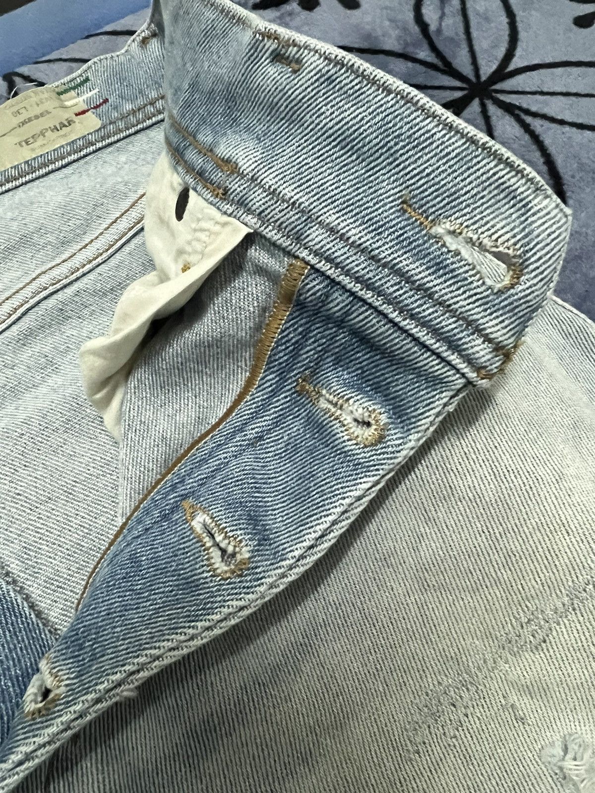 Diesel Diesel Industry - Distressed selvedge jeans Size US 31 - 7 Thumbnail
