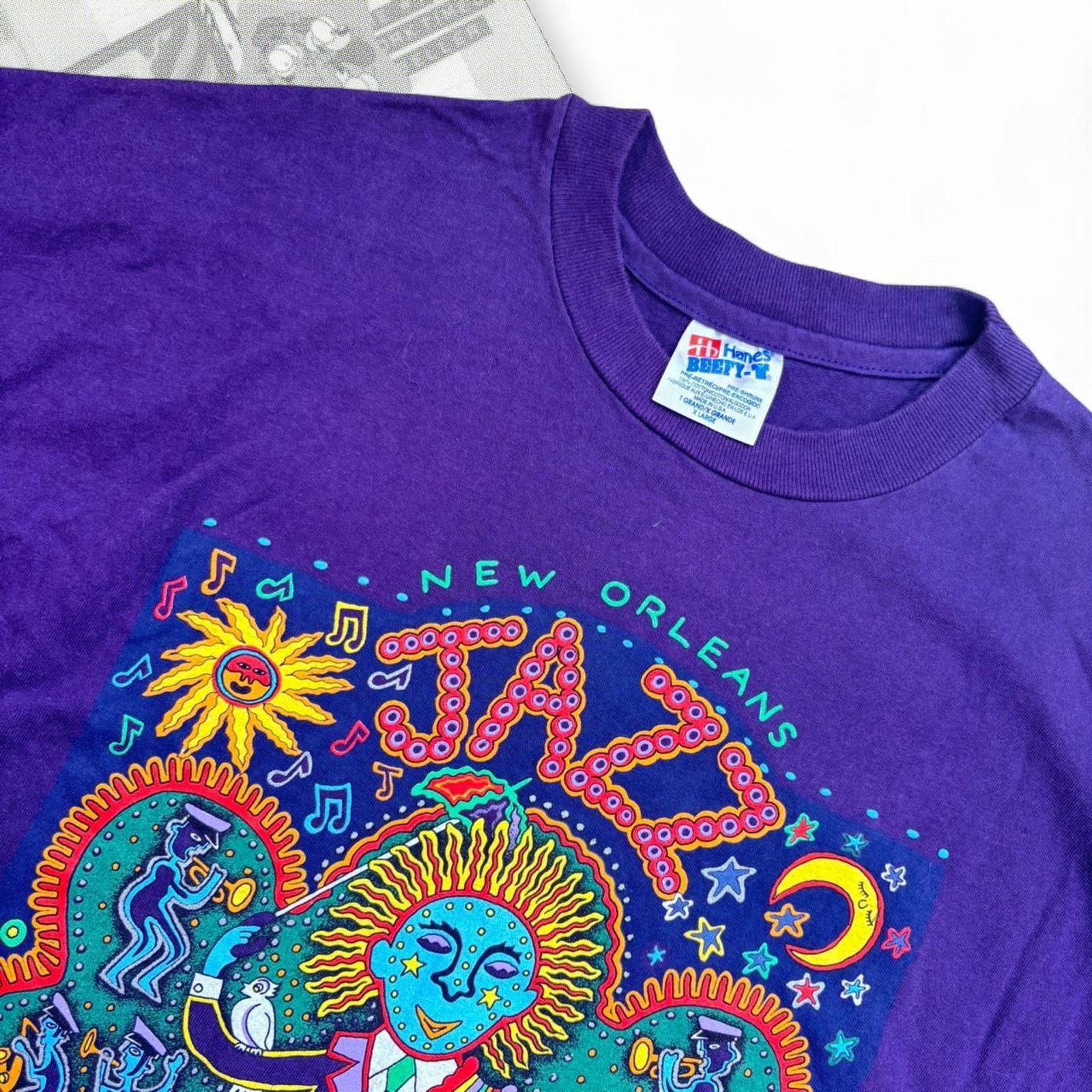 & Other Stories Vintage New Orleans Jazz & Heritage Graphic Tee Size US XL / EU 56 / 4 - 3 Thumbnail
