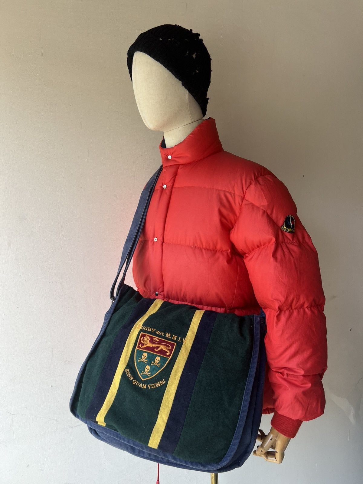Rugby Ralph Lauren Ralph Lauren Rugby Fade Patina Duck Canvas Messenger Bag Size ONE SIZE - 2 Thumbnail