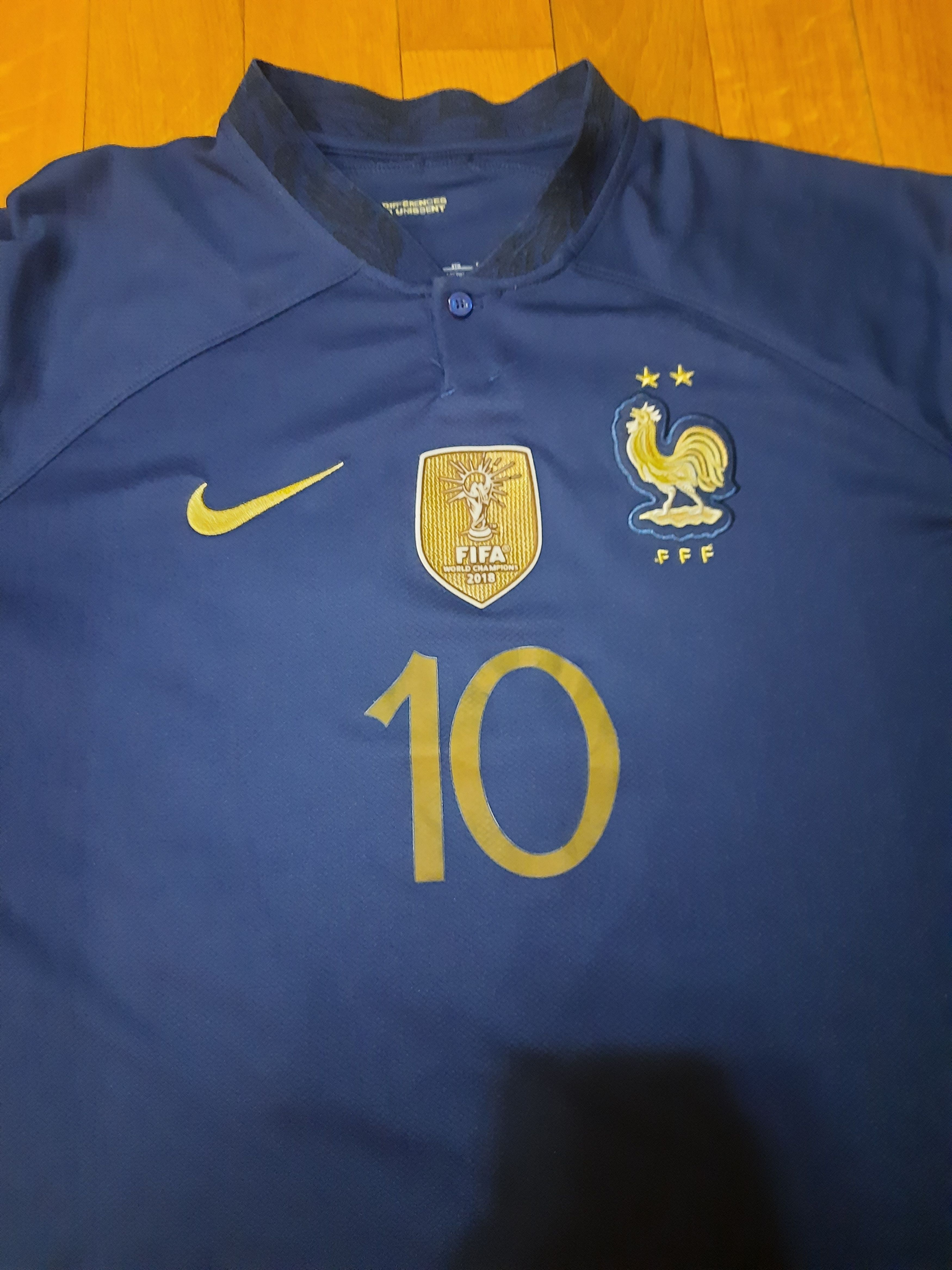 Other Mbappe France World Cup Nike Jersey Soccer Football Size US XL / EU 56 / 4 - 5 Thumbnail