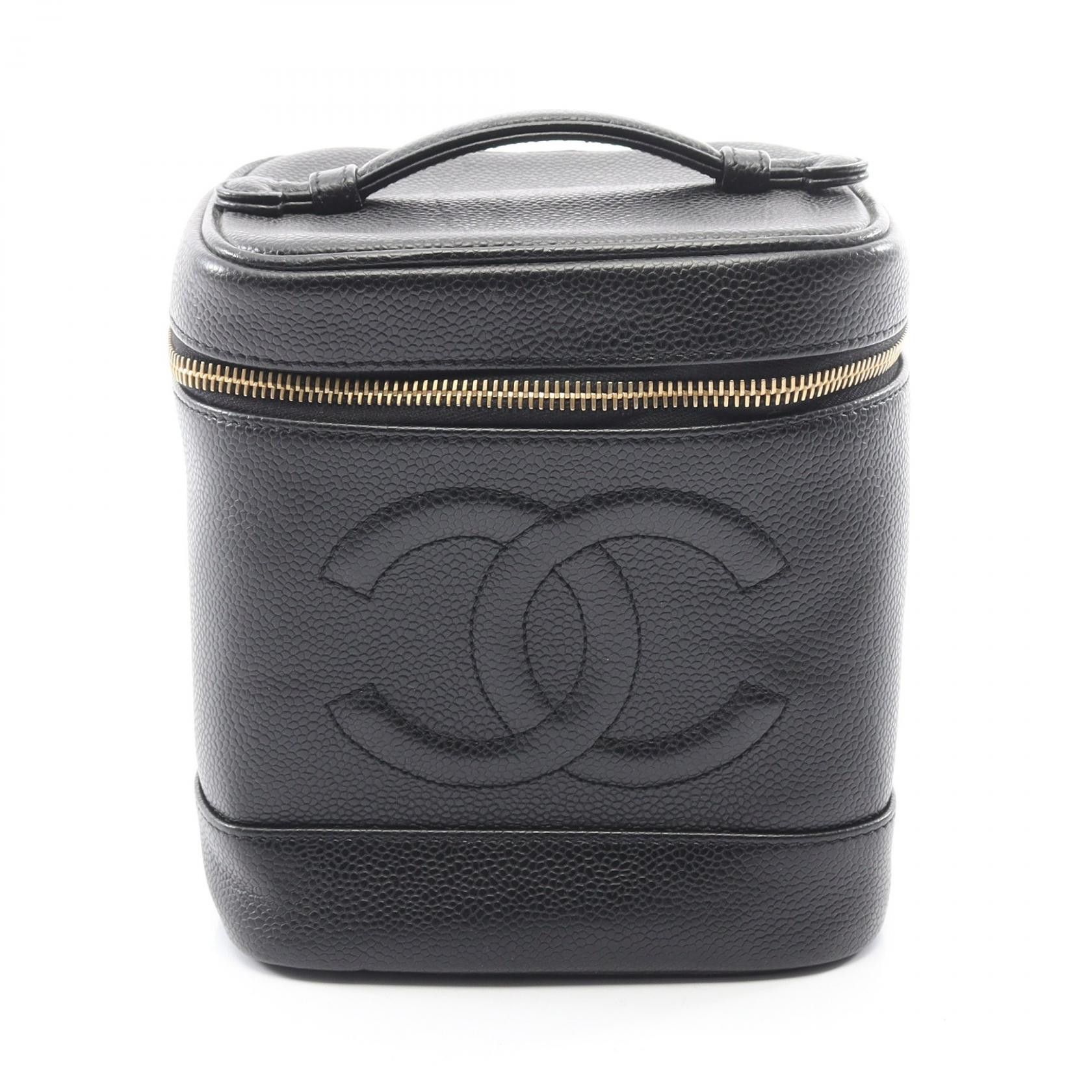 Chanel Chanel Chanel Coco Mark Grained Calfskin Handbag Leather Handbag DUTY FREE for USA Size ONE SIZE - 1 Thumbnail