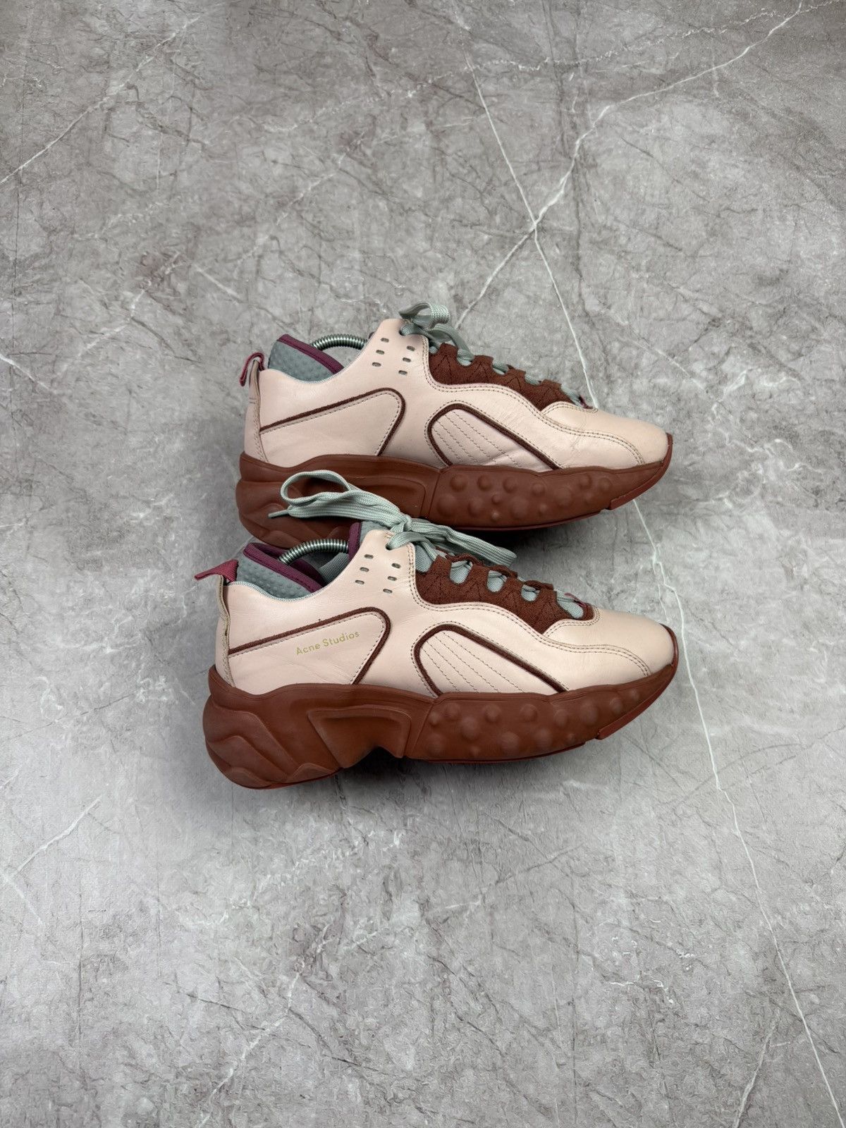 Acne Studios Acne Pink Manhattan Sneakers Size US 9 / IT 39 - 6 Thumbnail