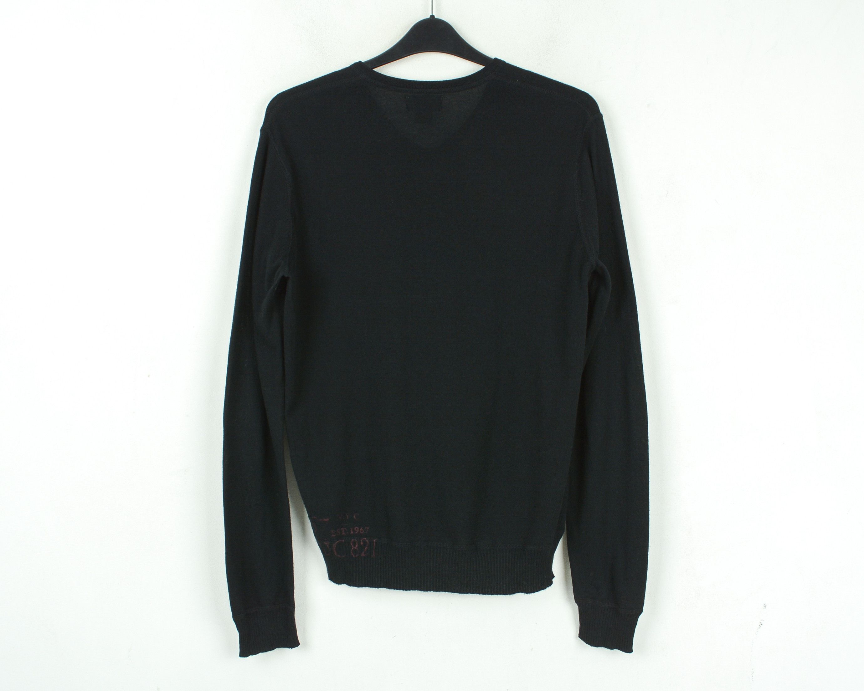 Polo Ralph Lauren POLO JEANS COMPANY Sweater Cotton Jumper V-Neck Pullover Size US L / EU 52-54 / 3 - 4 Thumbnail