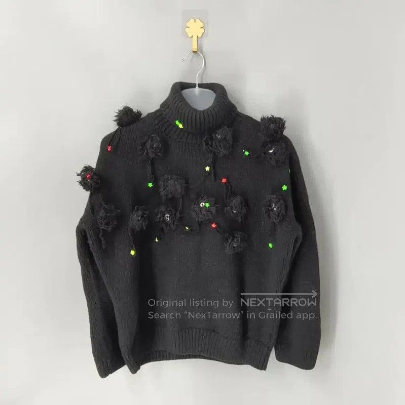 Loewe Loewe Black Wool Knit Sweater for Women . Size XS / US 0-2 / IT 36-38 - 1 Thumbnail
