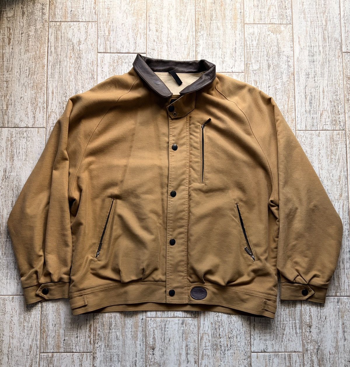 Barbour Vintage BARBOUR A762 Moleskin Blouson Jacket Size XL Size US XL / EU 56 / 4 - 1 Thumbnail