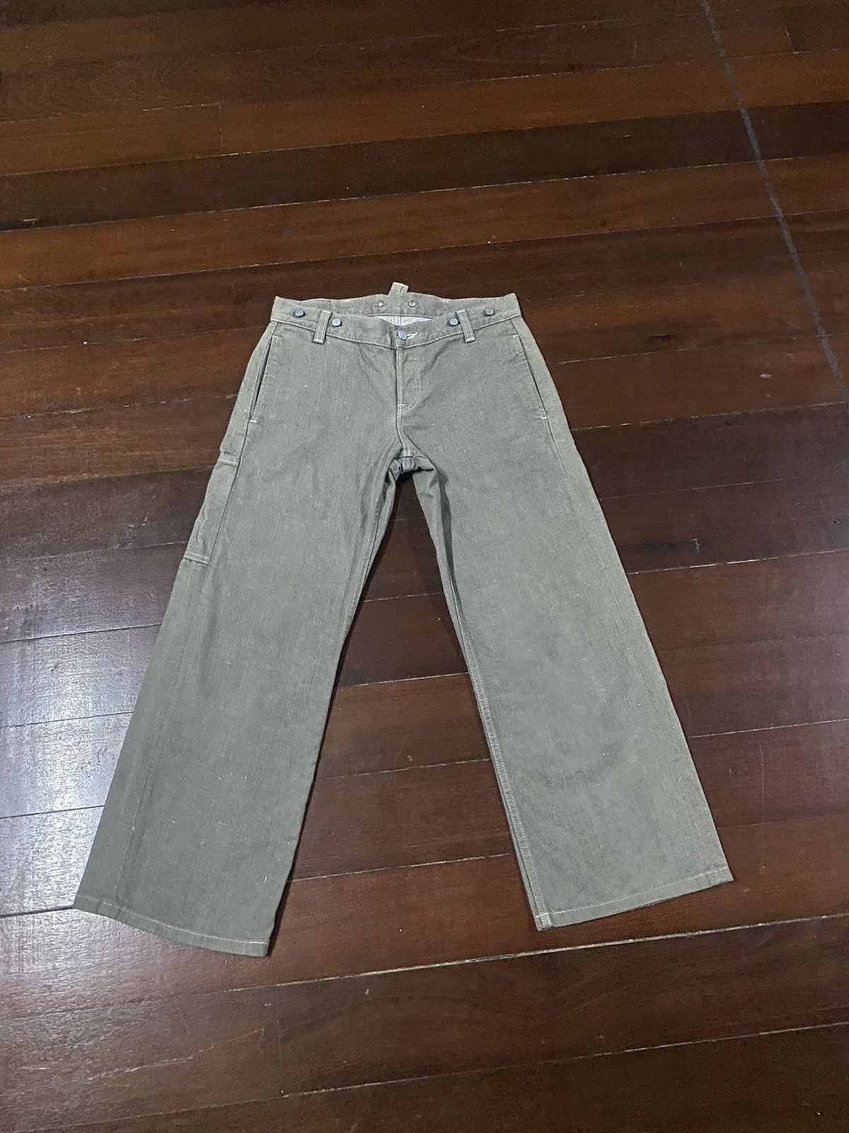 Margaret Howell FIRE 🔥 EDWIN X MARGARET HOWELL CARPENTER WIDE LEG BAGGY Size US 32 / EU 48 - 3 Thumbnail