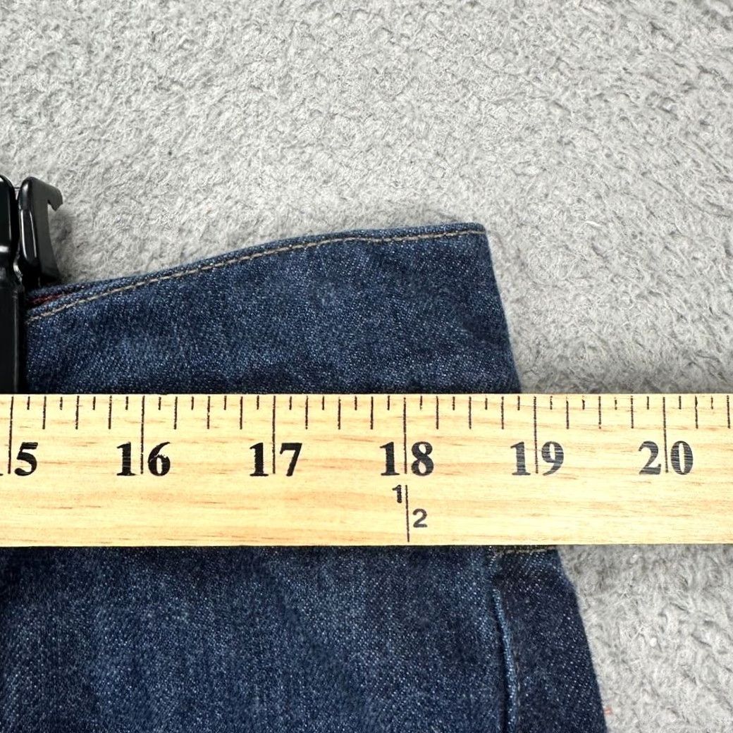 Vintage L.L. Bean Straight Jeans Mens 38X29 Blue Classic Fit Denim 5 Pocket Regular Inseam 29 Size US 38 / EU 54 - 5 Thumbnail