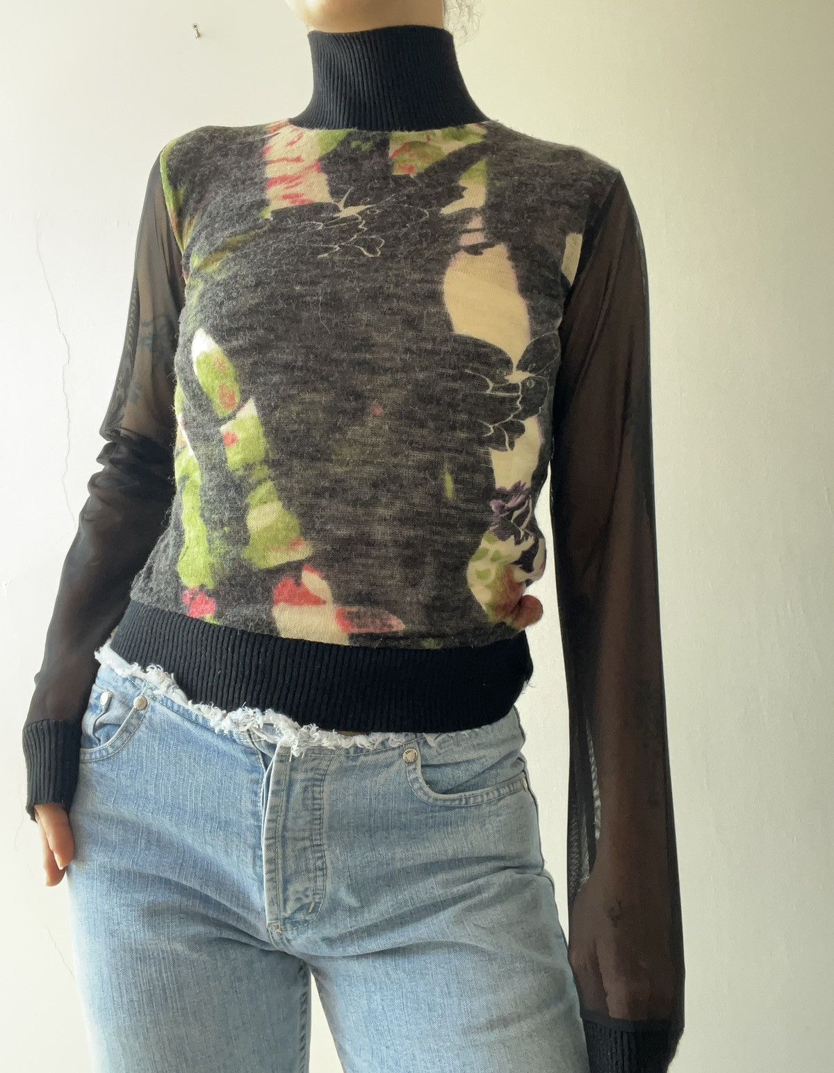 Vintage y2k blouse Size S / US 4 / IT 40 - 3 Thumbnail