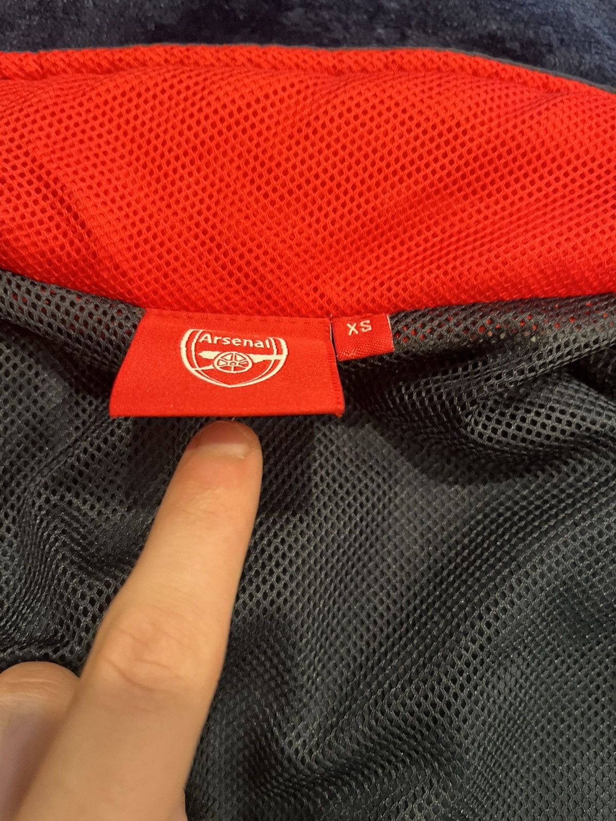 Vintage Arsenal Kit Windbreaker Size US XS / EU 42 / 0 - 5 Thumbnail
