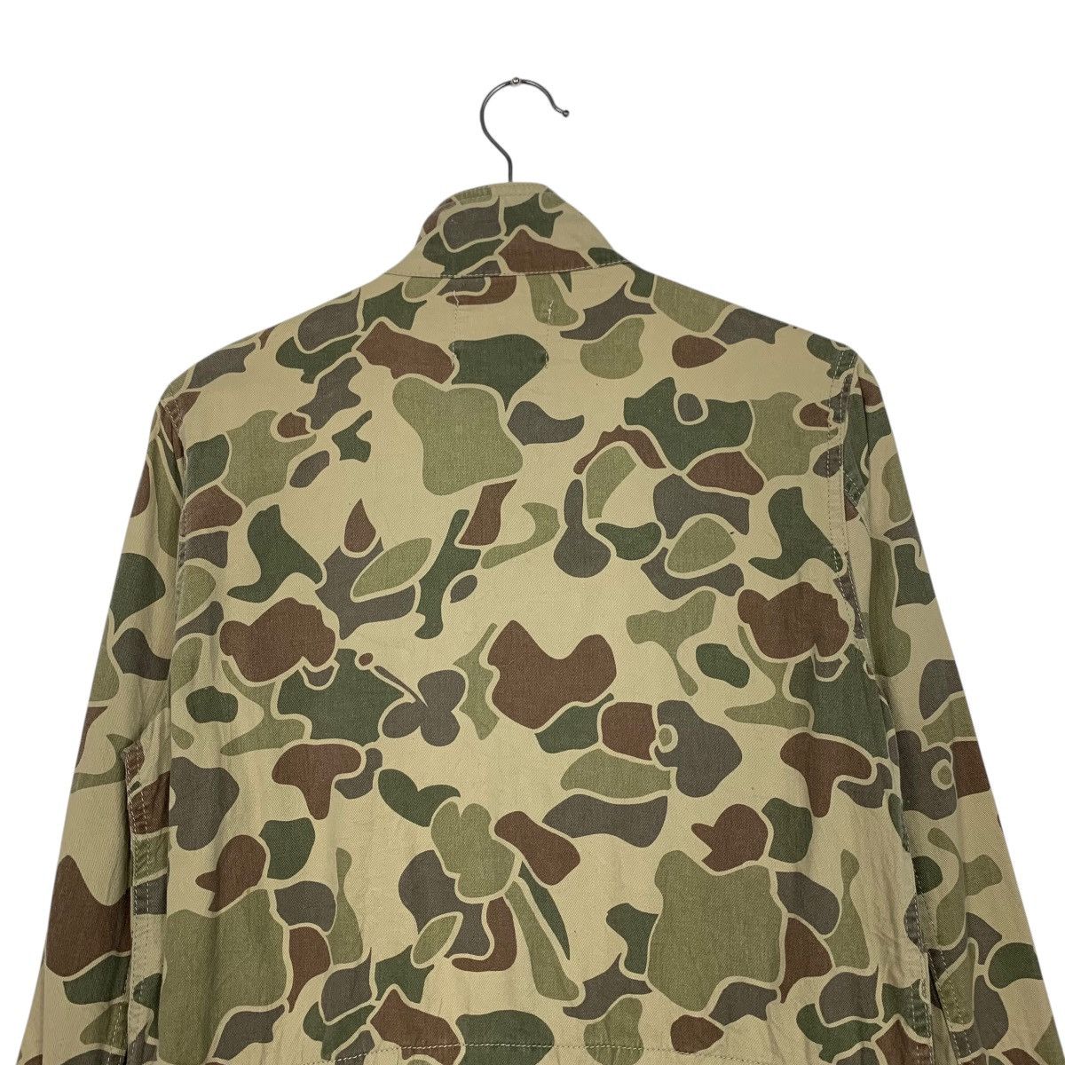 Japanese Brand LIFE IN PROGRESS Four Pocket Camo Chore Jacket #1575-C70 Size US S / EU 44-46 / 1 - 8 Thumbnail
