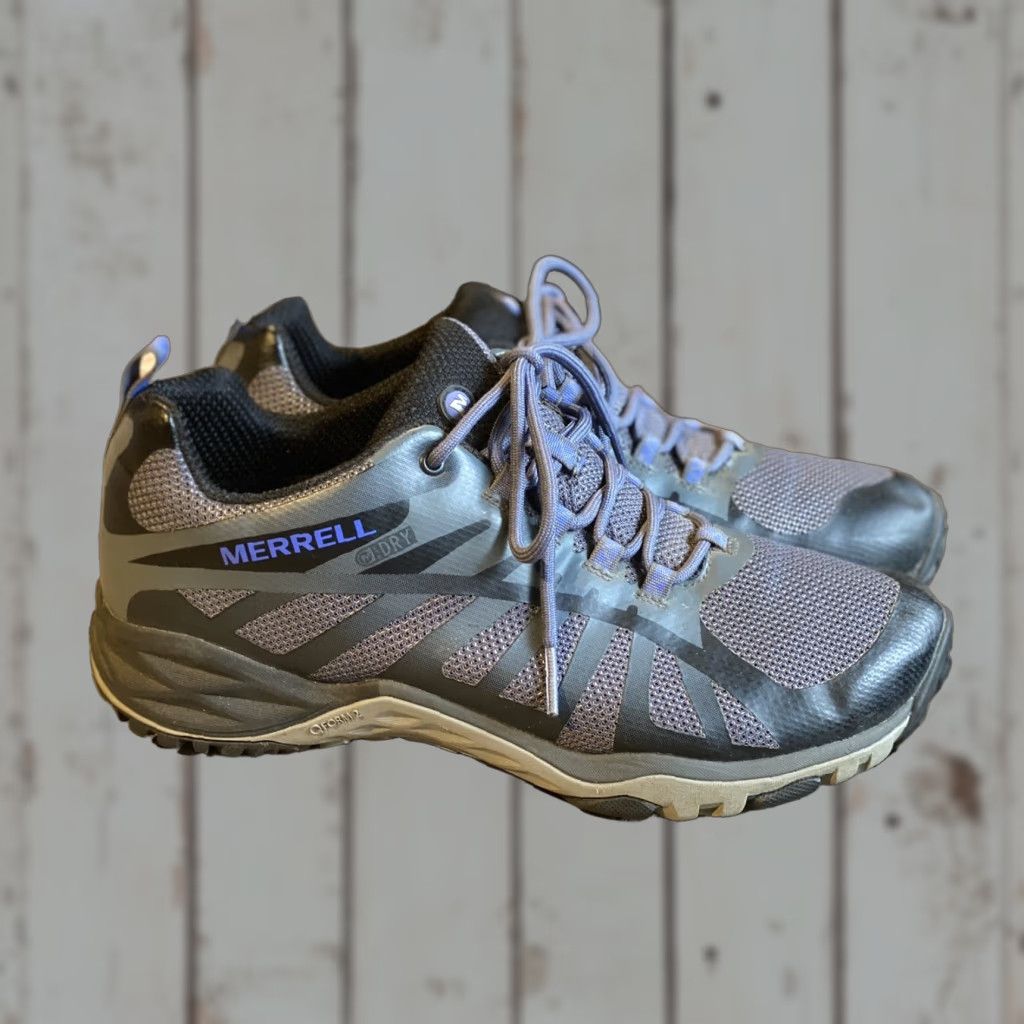 Merrell Merrell Siren Edge Q2 Waterproof Hiking Shoes Womens 8.5 Black & Gray J77530 Size US 6 / IT 36 - 1 Thumbnail