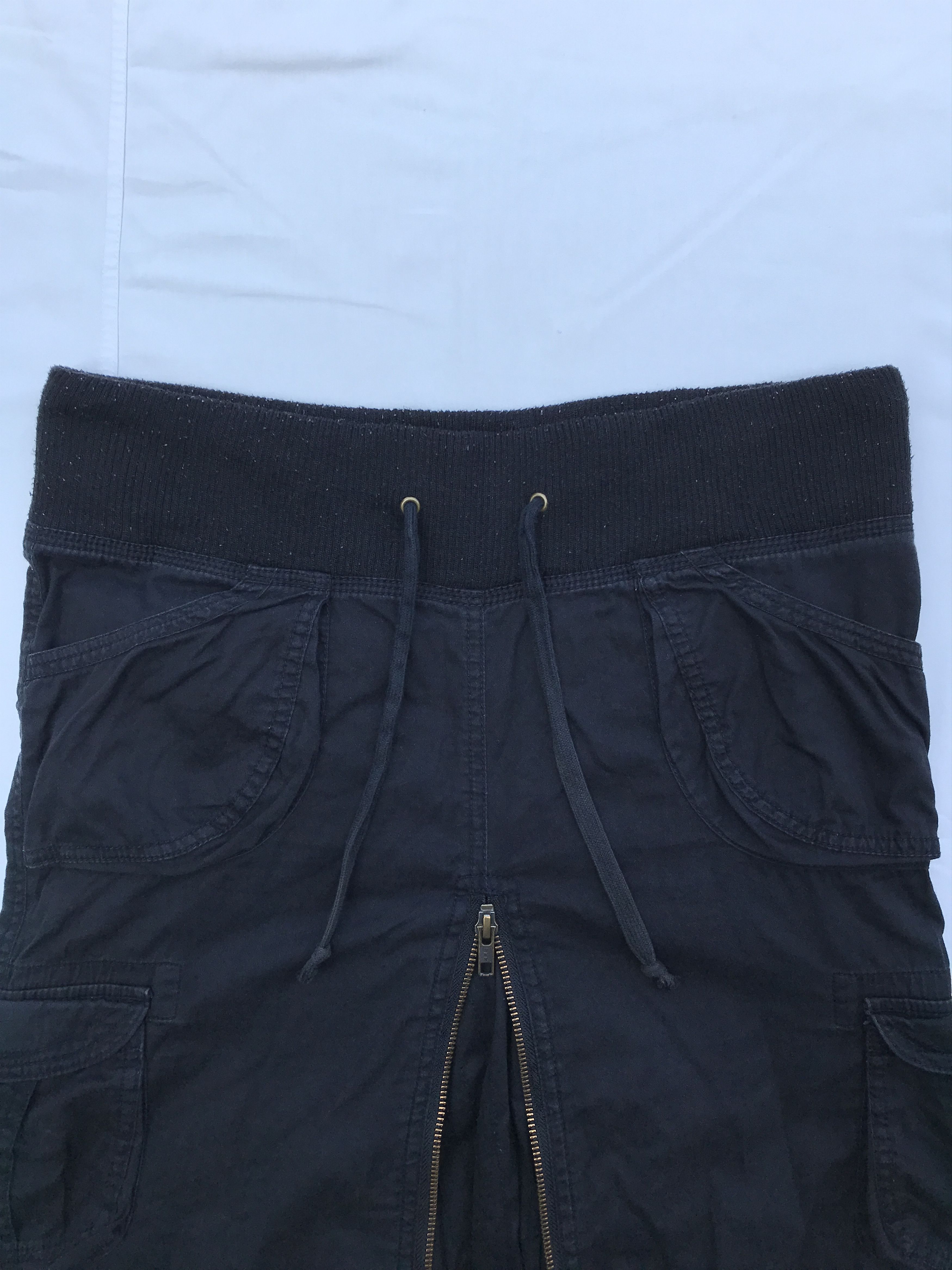 Le Grande Bleu (L.G.B.) Lein Multi Zip Cargo Skirts G.O.A style Size 30" / US 8 / IT 44 - 2 Thumbnail