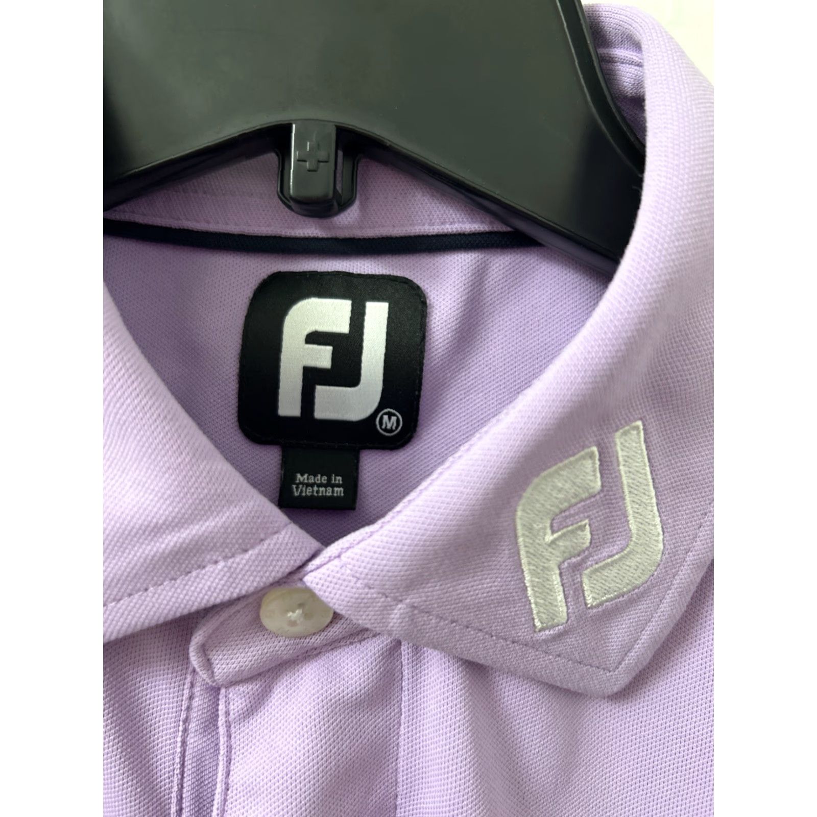 Footjoy FootJoy Polo Shirt Mens Size M Purple Short Sleeve Golf Performance Stretch Breathable Regular Fit Logo Size US M / EU 48-50 / 2 - 6 Thumbnail