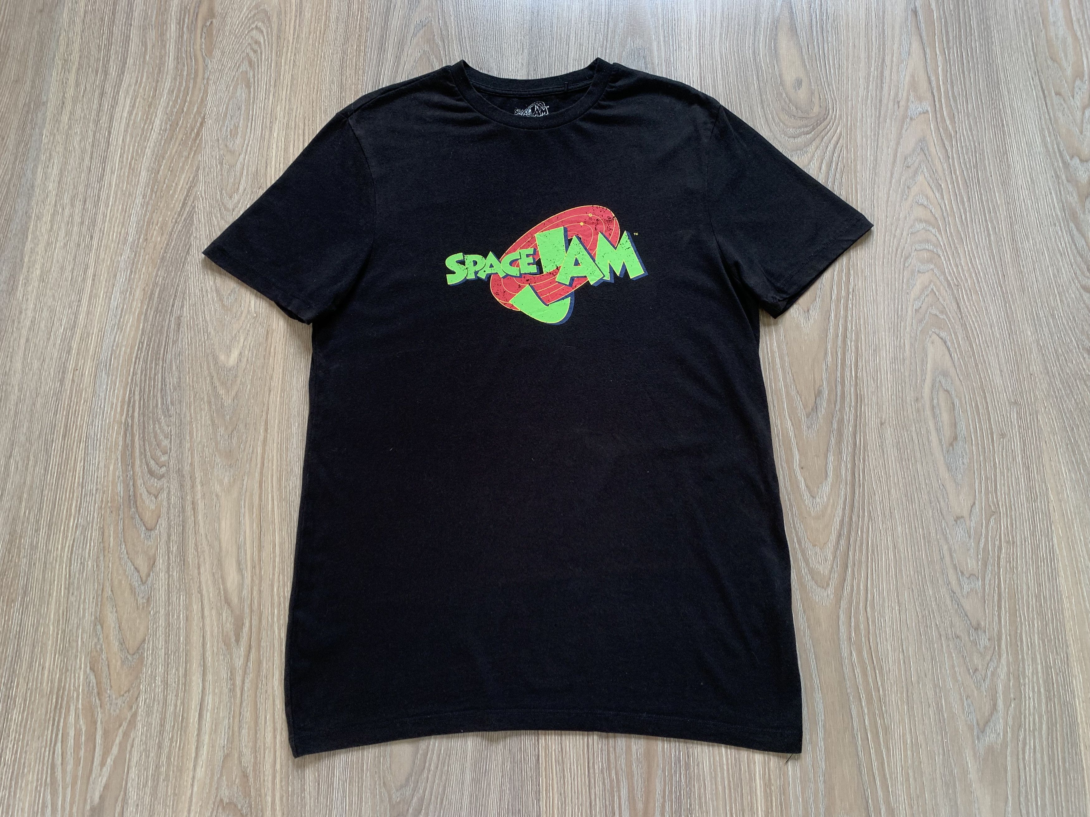Jam Vintage Primark Space Jam Big Print T-Shirt Size US L / EU 52-54 / 3 - 2 Thumbnail