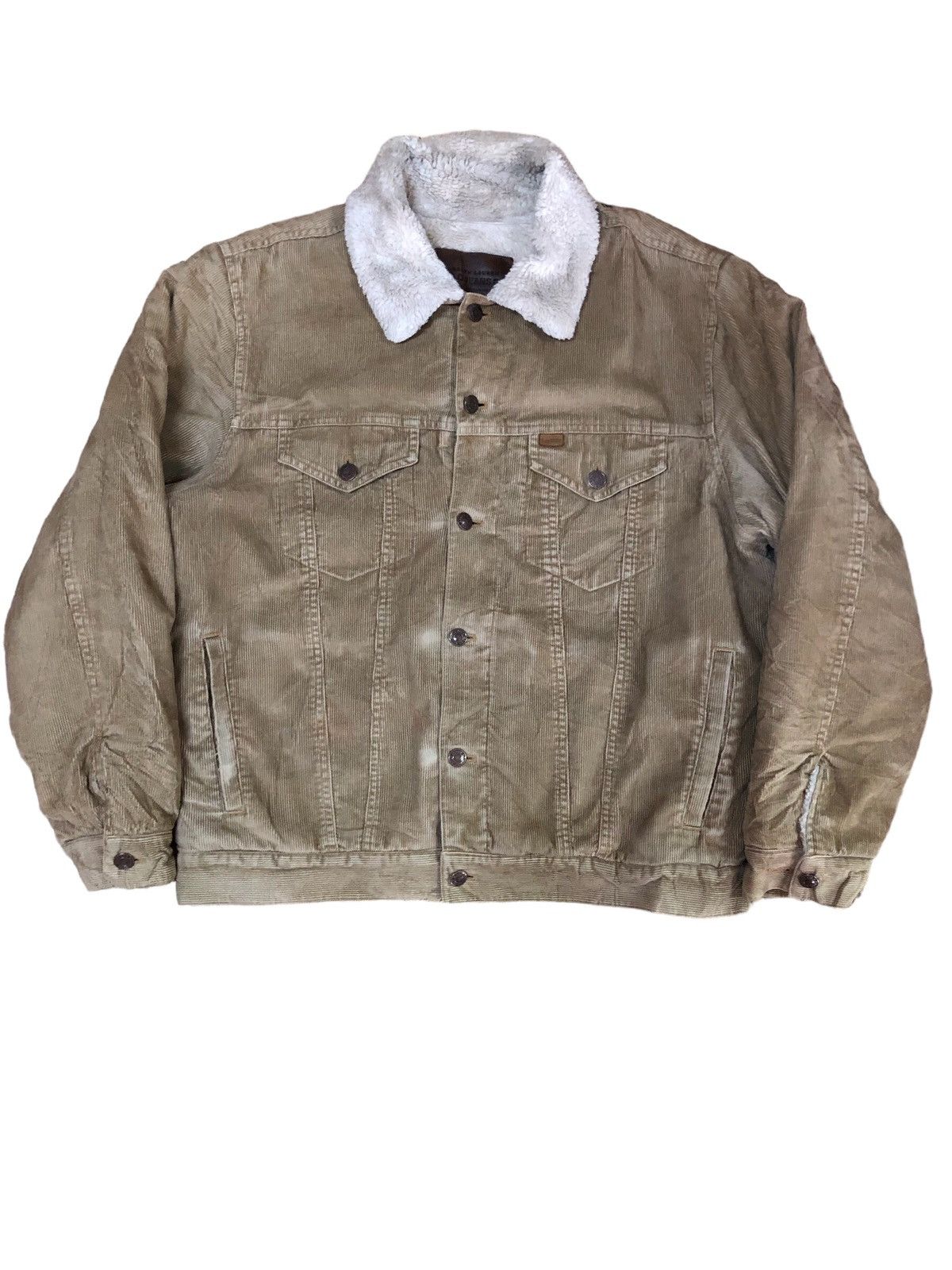 Polo Ralph Lauren × RRL Ralph Lauren Polo Ralph Lauren Corduroy Sherpa Warm winter Jacket Size US L / EU 52-54 / 3 - 1 Thumbnail