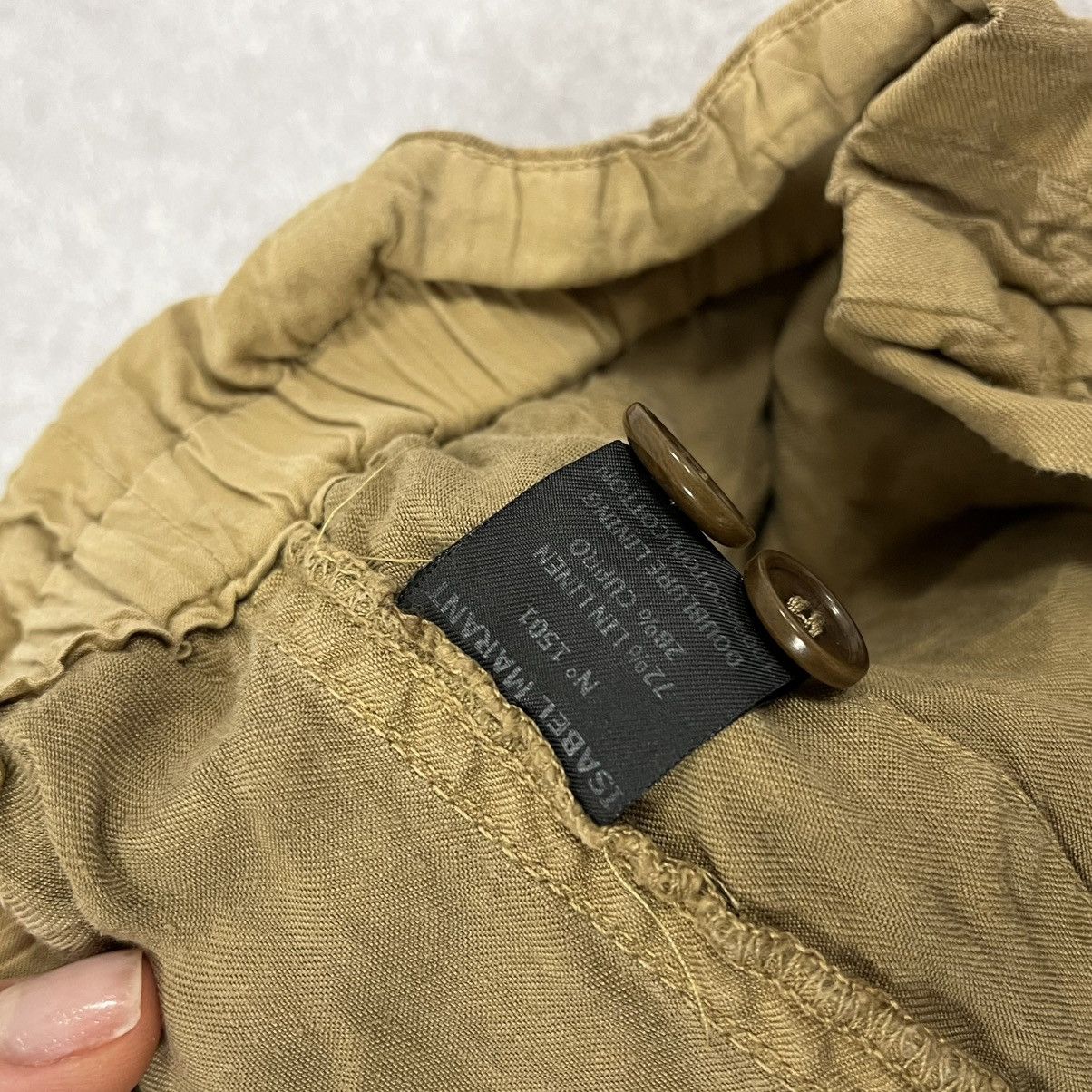 Isabel Marant Brown beige Isabel Marant Etoile linen pants trousers Size 26" / US 2 / IT 38 - 8 Thumbnail