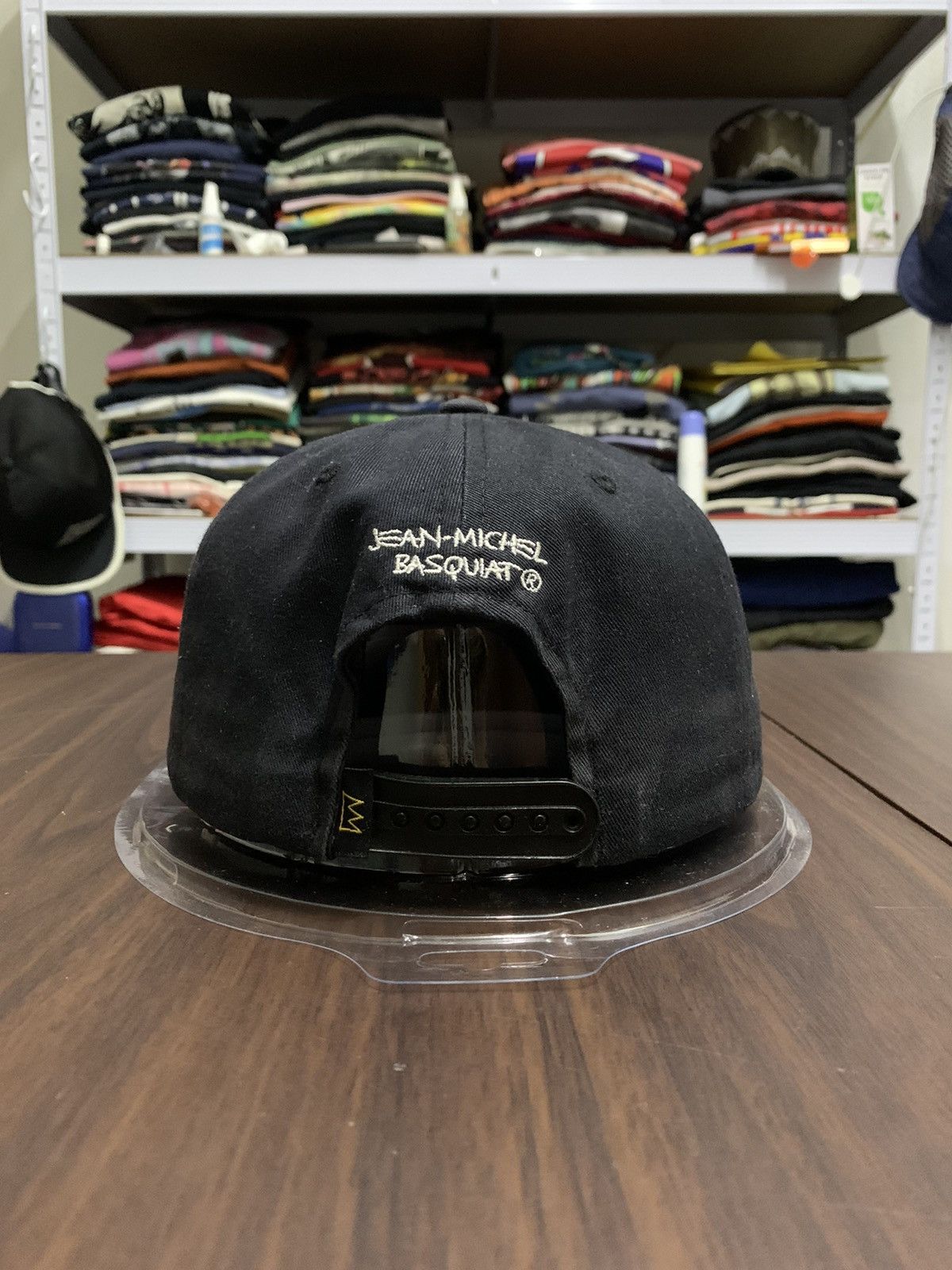 Jean-Michel Basquiat × Vintage Vintage Jean Michel Basquait Art Design Trucker Hat Cap Size ONE SIZE - 4 Thumbnail