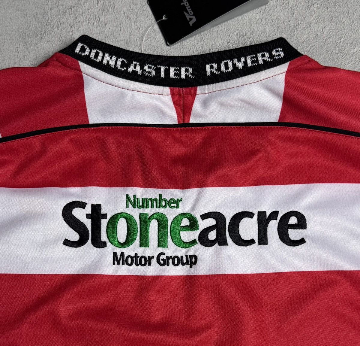 Vintage Doncaster Rovers 2008 2009 Home Shirt Soccer Jersey Vandanel Size US L / EU 52-54 / 3 - 12 Thumbnail