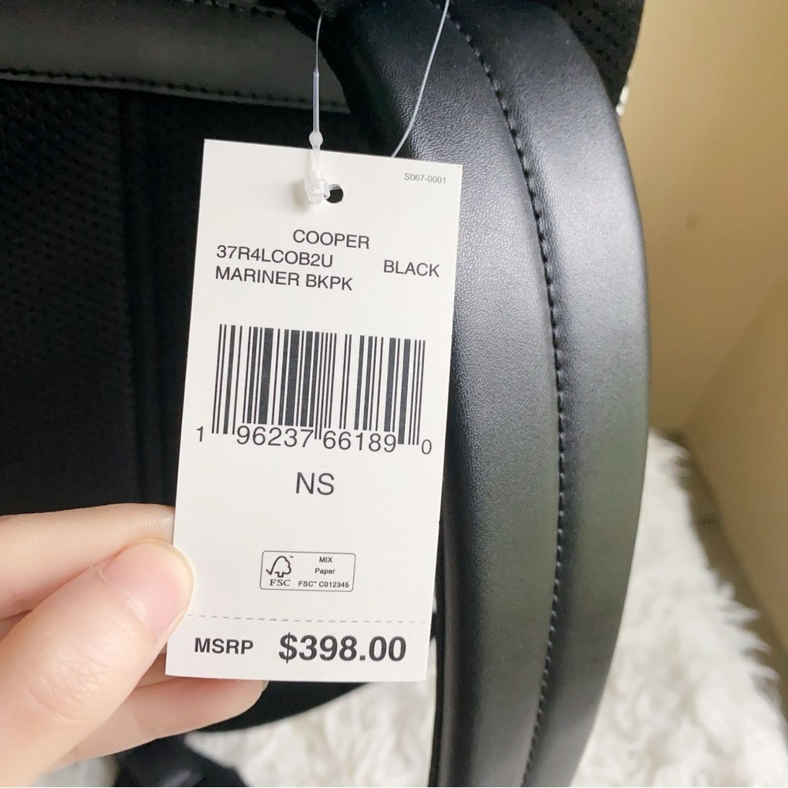 Michael Kors Michael Kors Cooper Palm Jacquard Mariner Backpack Size ONE SIZE - 4 Thumbnail