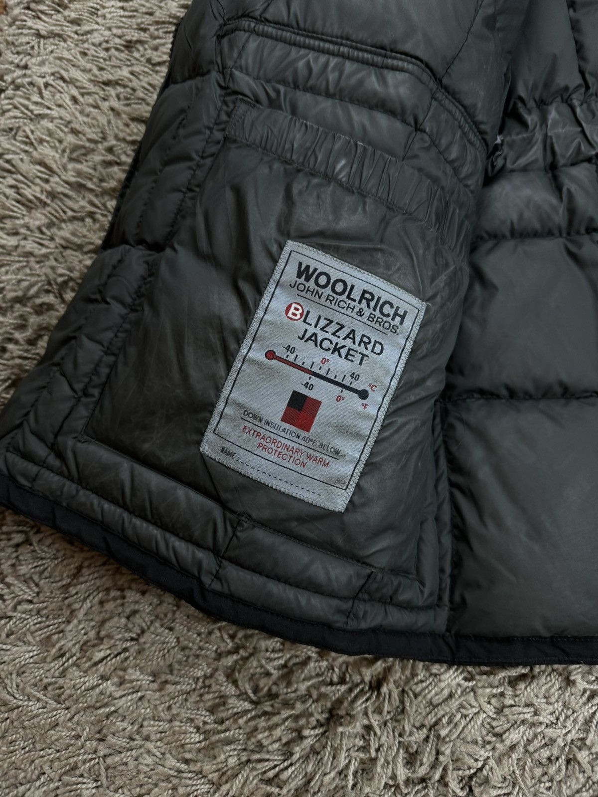 Woolrich Woolen Mills Winter puffer jacket Woolrich original streetwear item Size US L / EU 52-54 / 3 - 4 Thumbnail