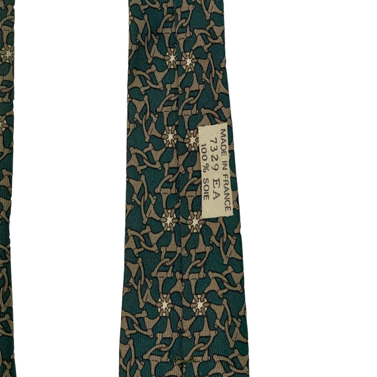 Hermes 🔥LAST PRICE🔥 Hermes Paris Chain Linked Silk Ties 7329 EA Size ONE SIZE - 8 Thumbnail
