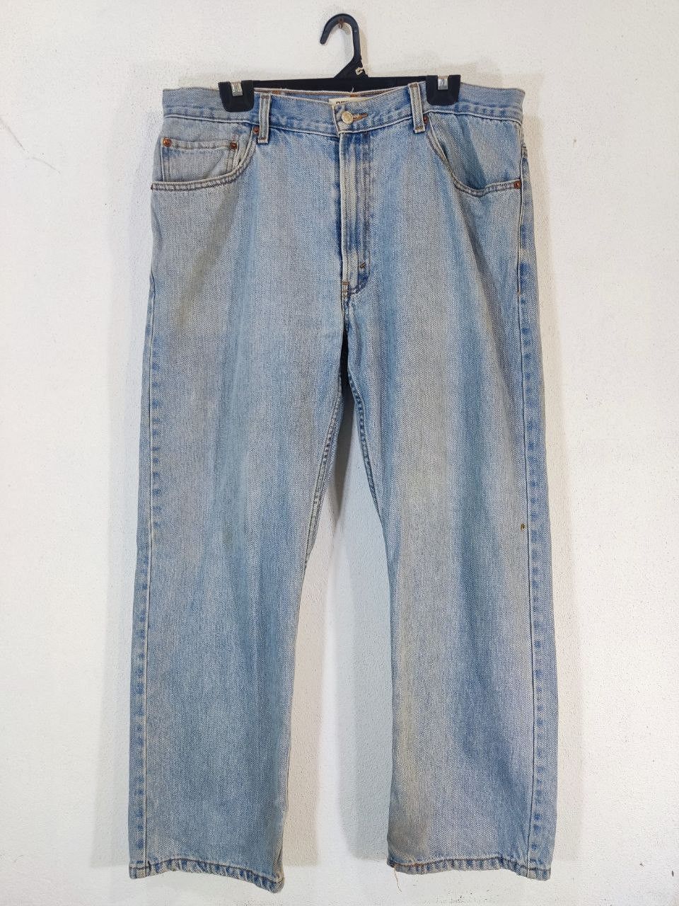 Levi's vintage levis 505 regular fit denim nice deign Size US 38 / EU 54 - 10 Thumbnail