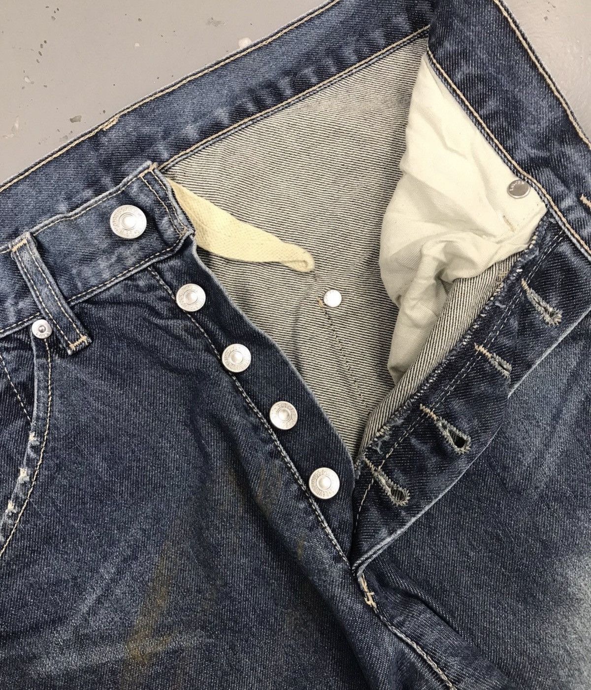 Levi's Vintage Levi’s engineer jeans denim Size US 31 - 6 Thumbnail