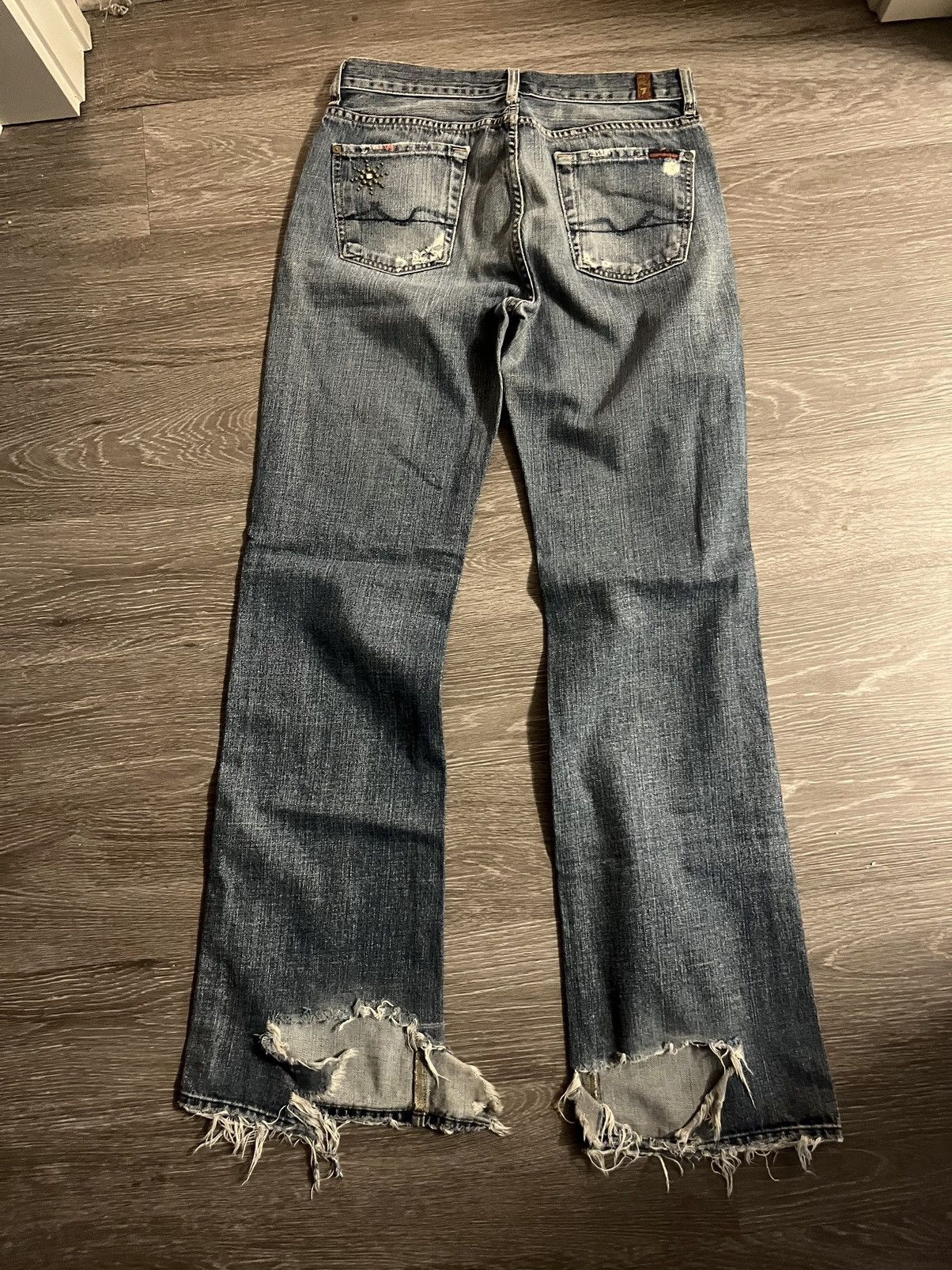 7 For All Mankind × The Great China Wall Great China Wall x Seven for all Mankind Studded Jeans Size US 30 / EU 46 - 5 Thumbnail