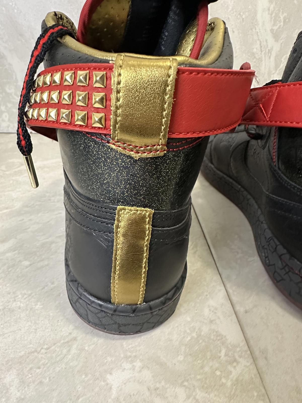 Jordan Brand Nike Dynasty High Premium Mighty Crown 2009 Exclusive Collab Size US 9 / EU 42 - 4 Thumbnail