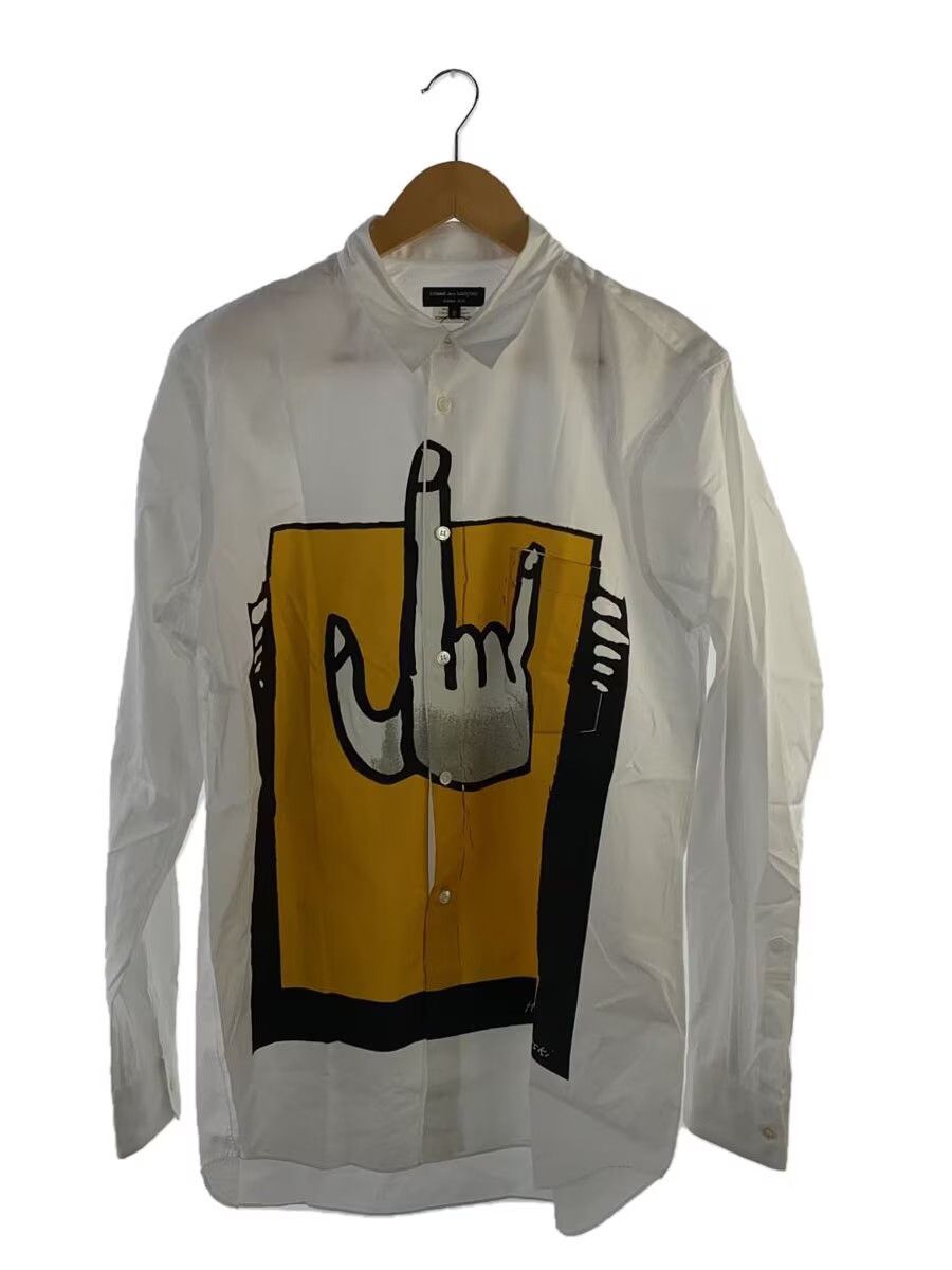 Comme des Garcons × Comme des Garcons Homme Plus Rock Hand Button Shirt Size US M / EU 48-50 / 2 - 1 Thumbnail