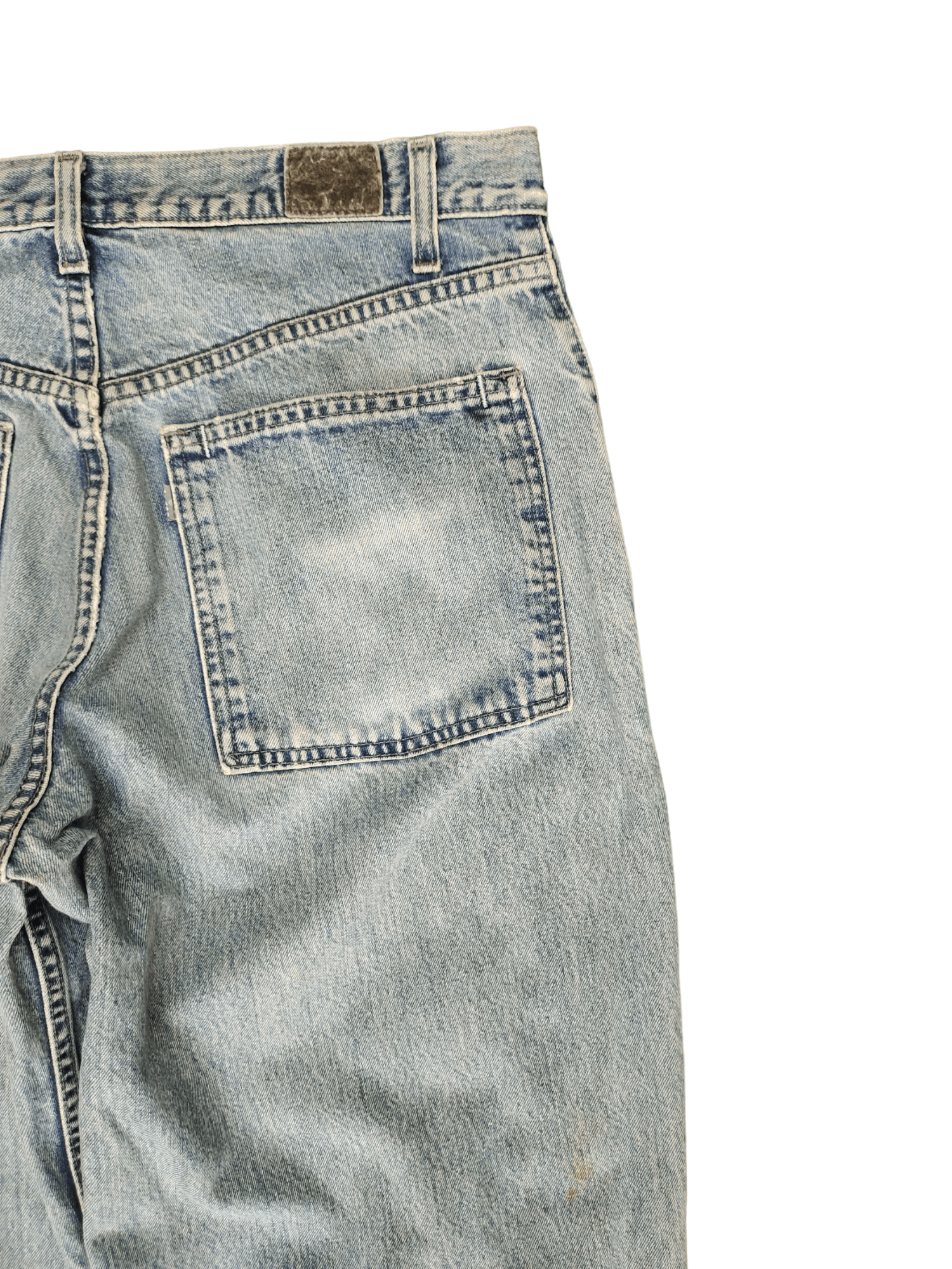 Levi's Vintage Clothing Baggy Jeans 90s Levis Silvertab Wide leg Denim Baggy Fit Size US 33 - 15 Thumbnail
