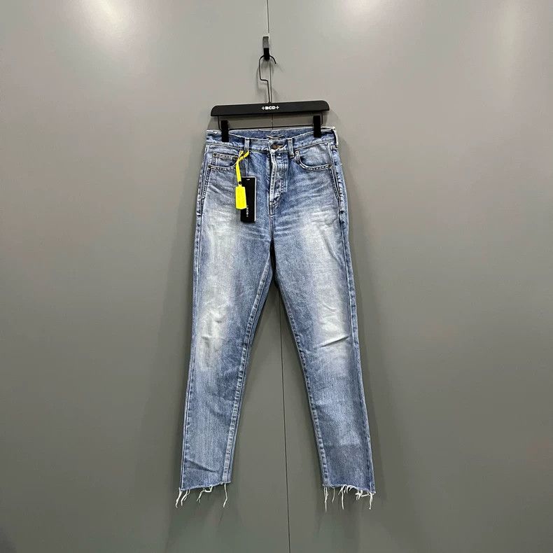 Yves Saint Laurent Saint LaruentCashew paneled jeans 2502-Nextarrow Size US 29 - 1 Thumbnail